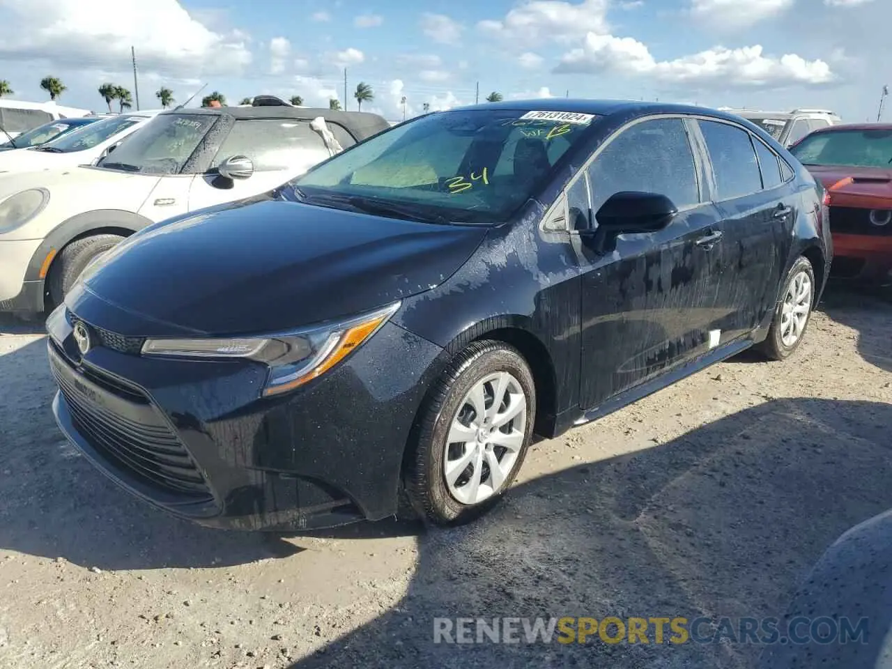 1 Photograph of a damaged car 5YFB4MDE8RP174637 TOYOTA COROLLA 2024