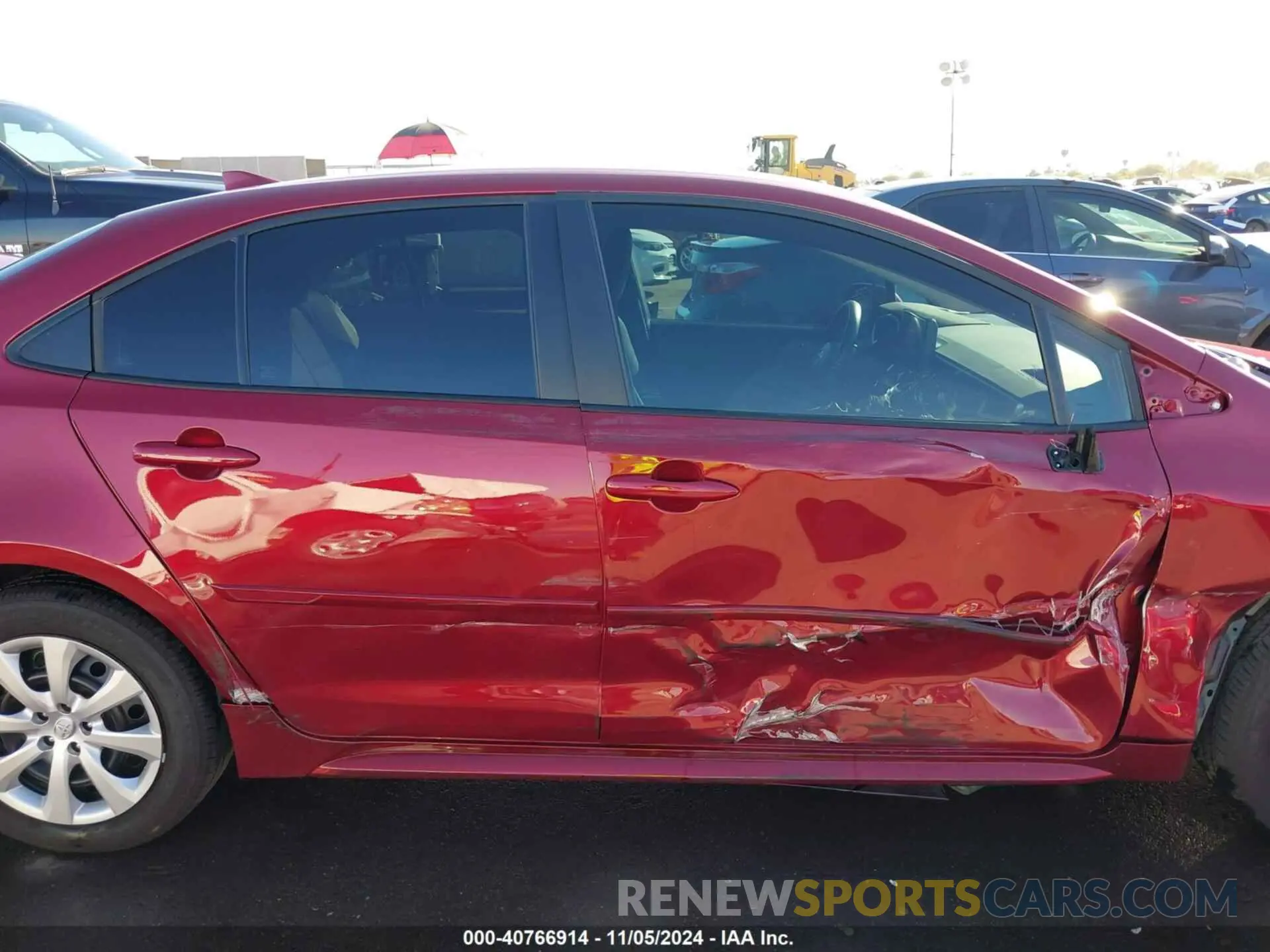 13 Photograph of a damaged car 5YFB4MDE8RP187579 TOYOTA COROLLA 2024