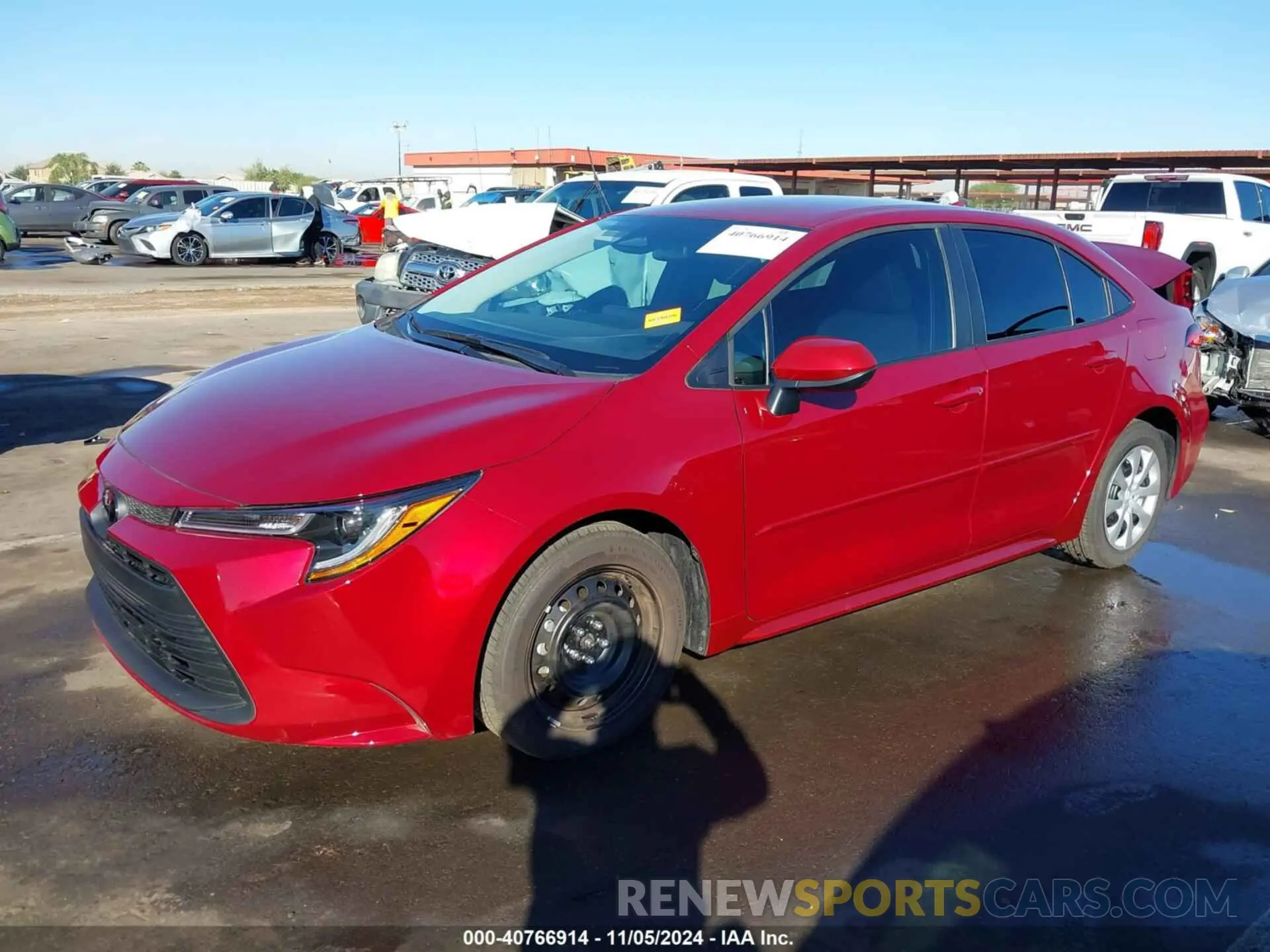 2 Photograph of a damaged car 5YFB4MDE8RP187579 TOYOTA COROLLA 2024