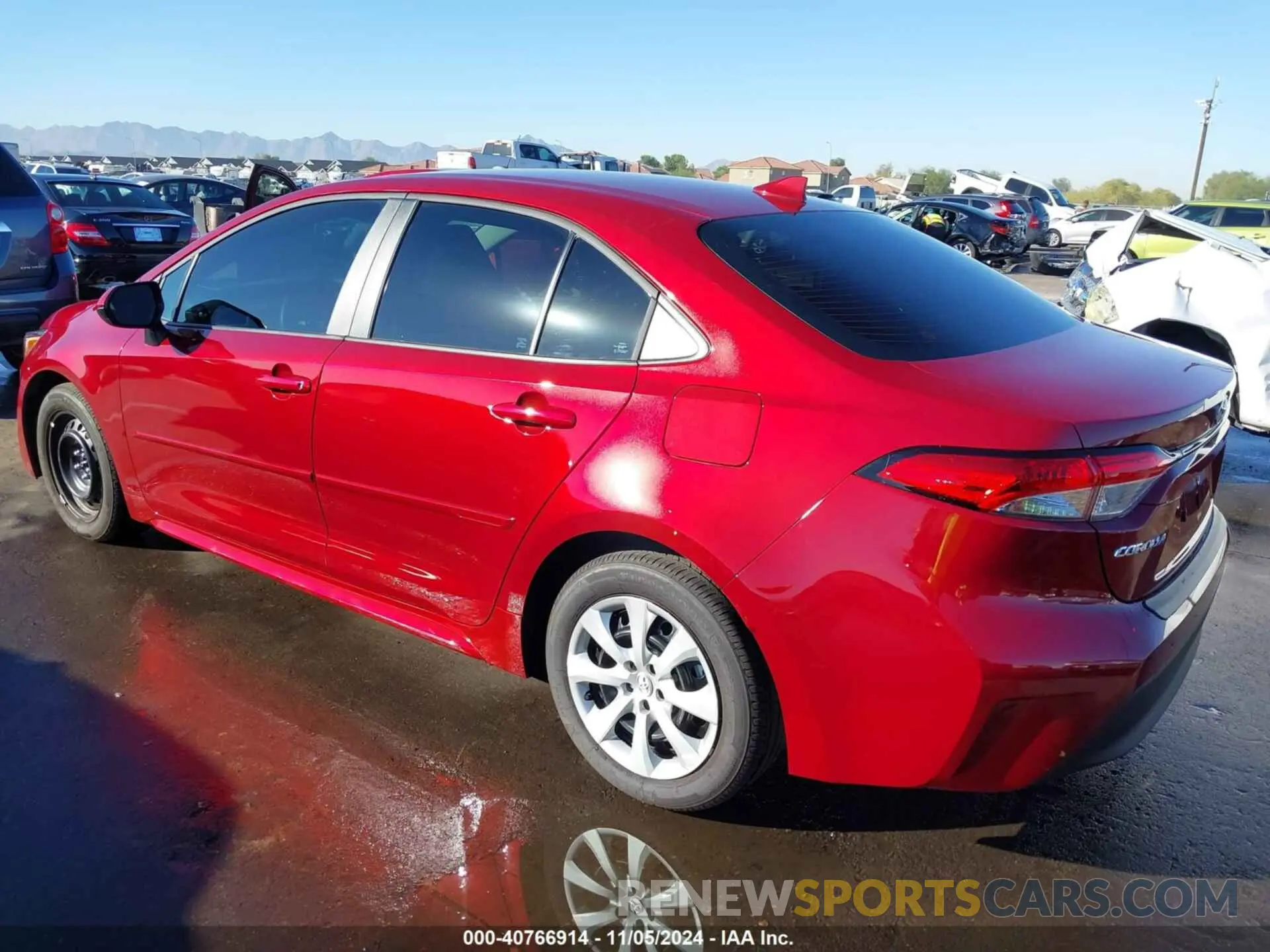 3 Photograph of a damaged car 5YFB4MDE8RP187579 TOYOTA COROLLA 2024