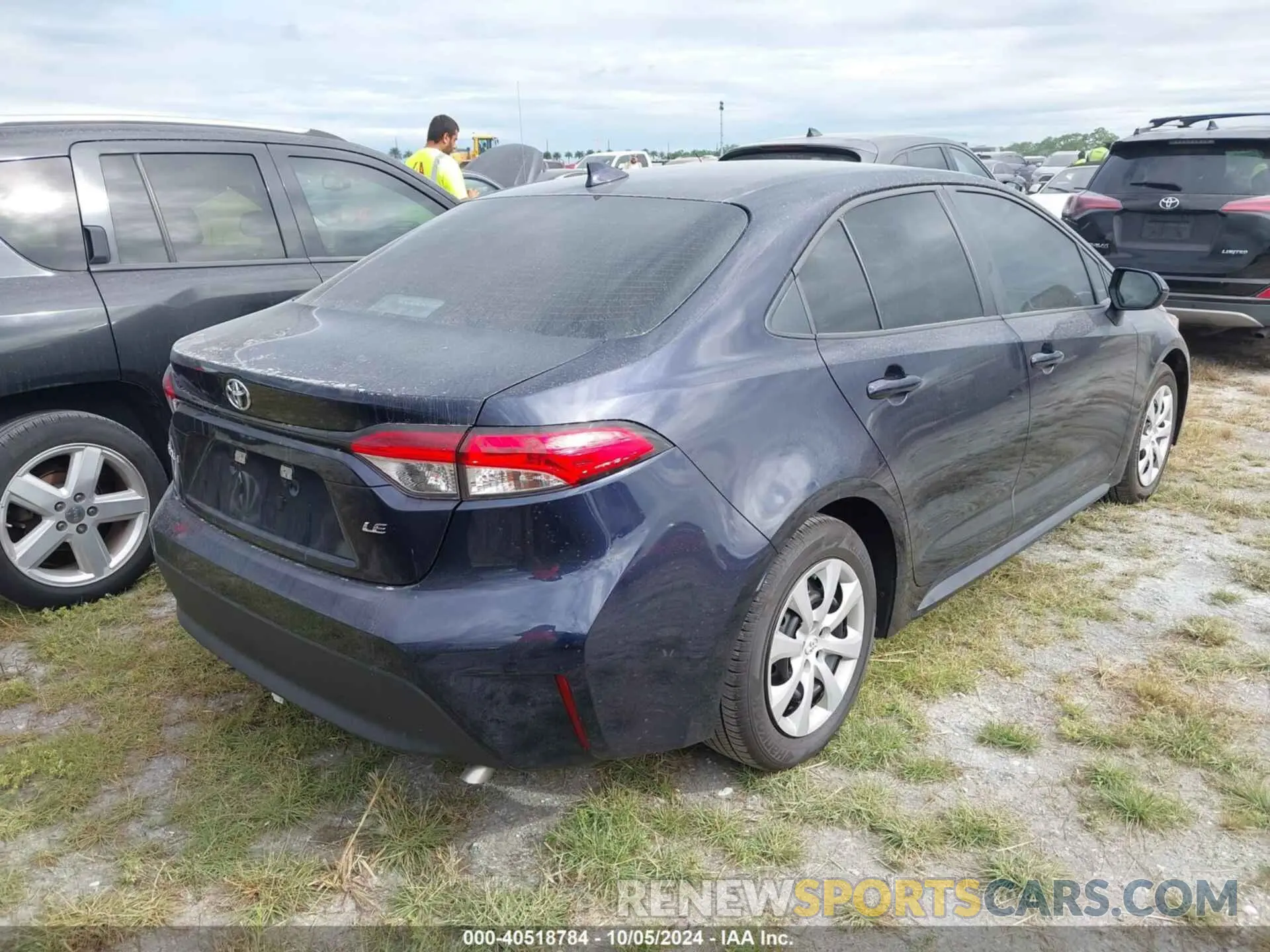 4 Photograph of a damaged car 5YFB4MDE8RP189087 TOYOTA COROLLA 2024
