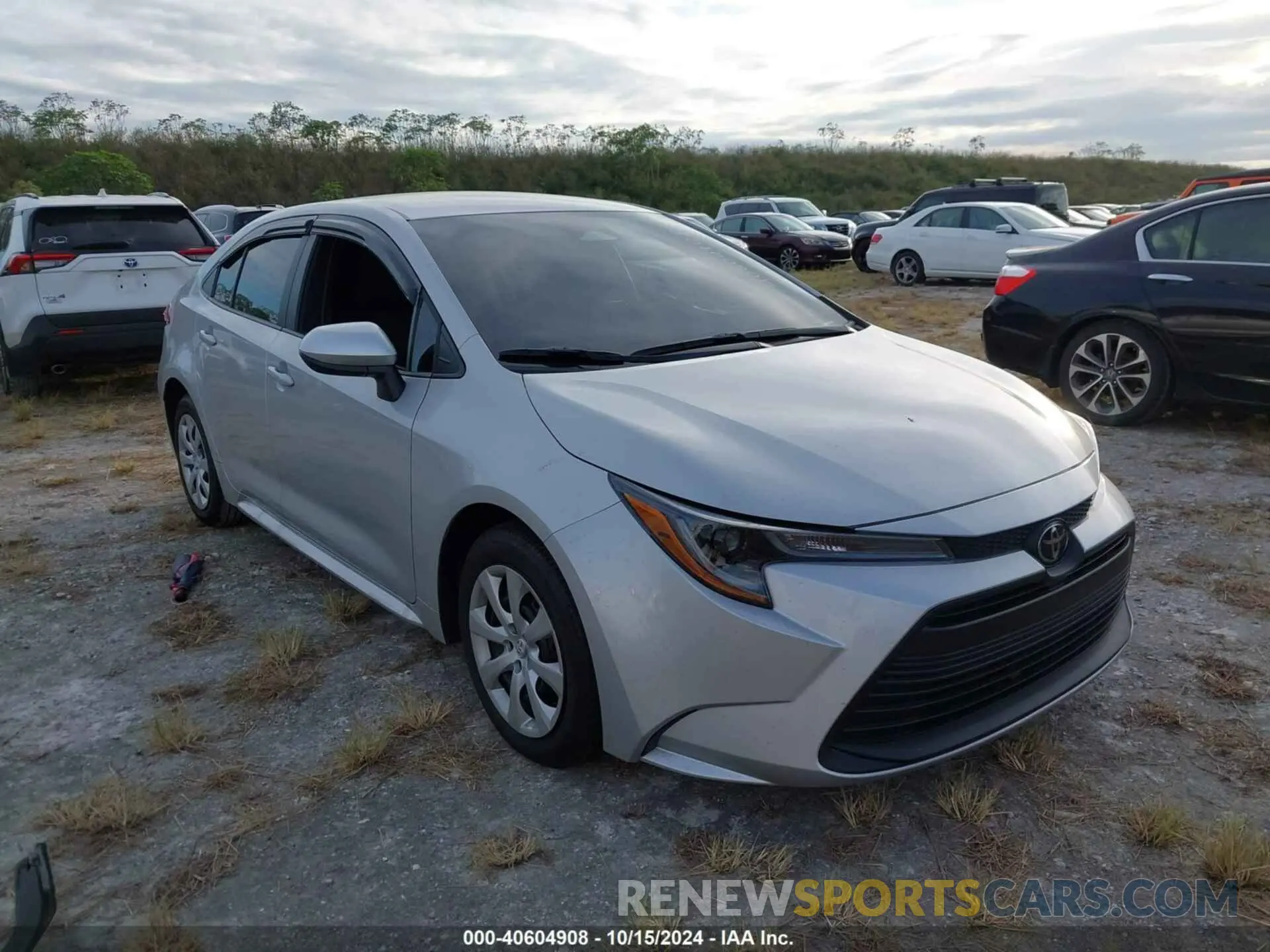 1 Photograph of a damaged car 5YFB4MDE8RP191504 TOYOTA COROLLA 2024