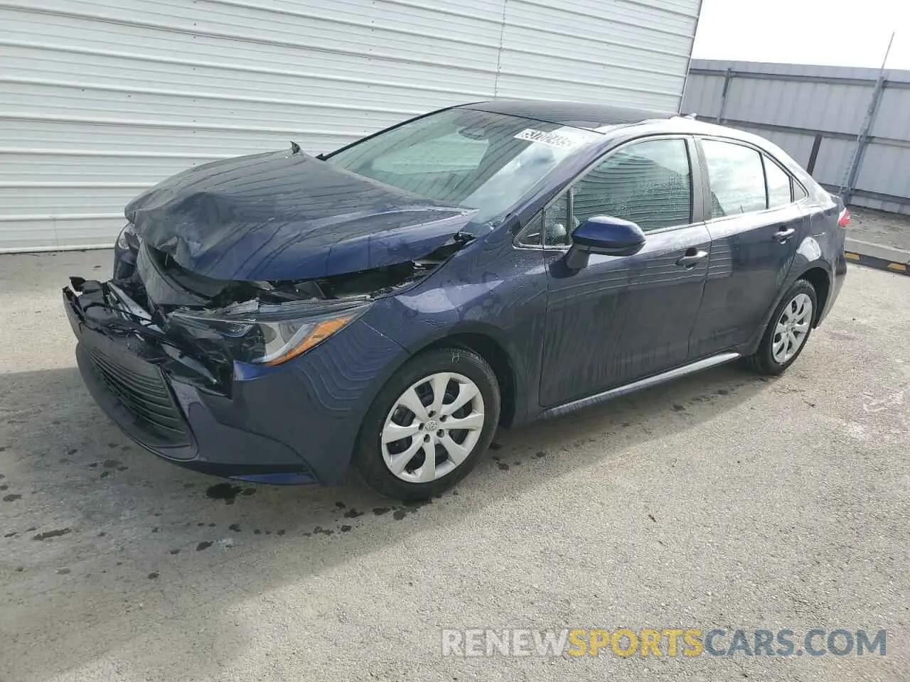 1 Photograph of a damaged car 5YFB4MDE8RP191745 TOYOTA COROLLA 2024