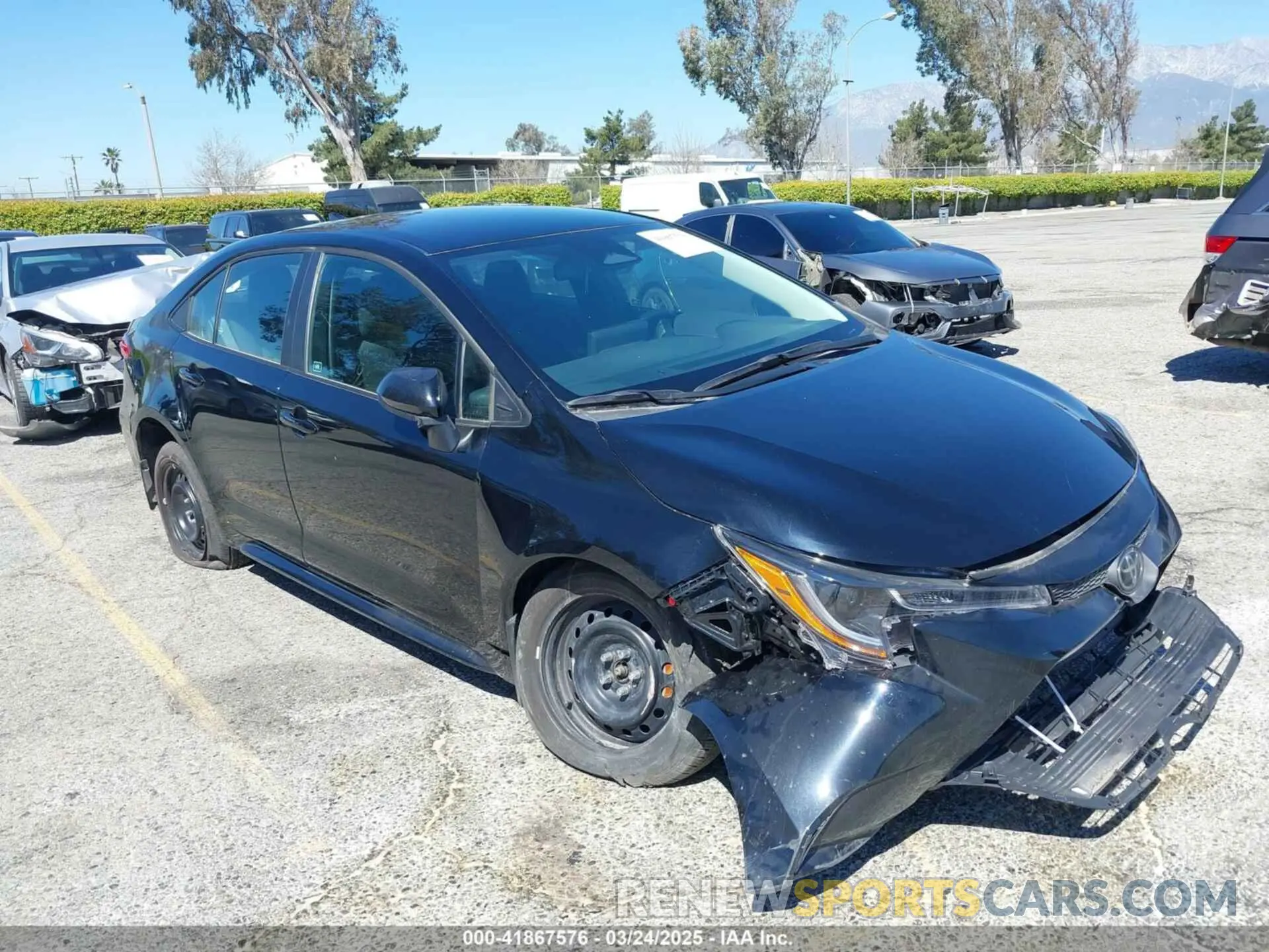 1 Photograph of a damaged car 5YFB4MDE8RP192619 TOYOTA COROLLA 2024