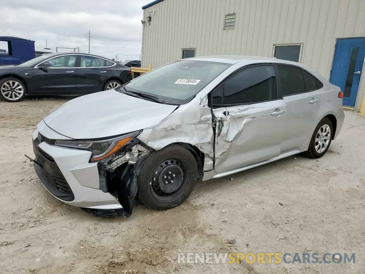 1 Photograph of a damaged car 5YFB4MDE8RP200735 TOYOTA COROLLA 2024