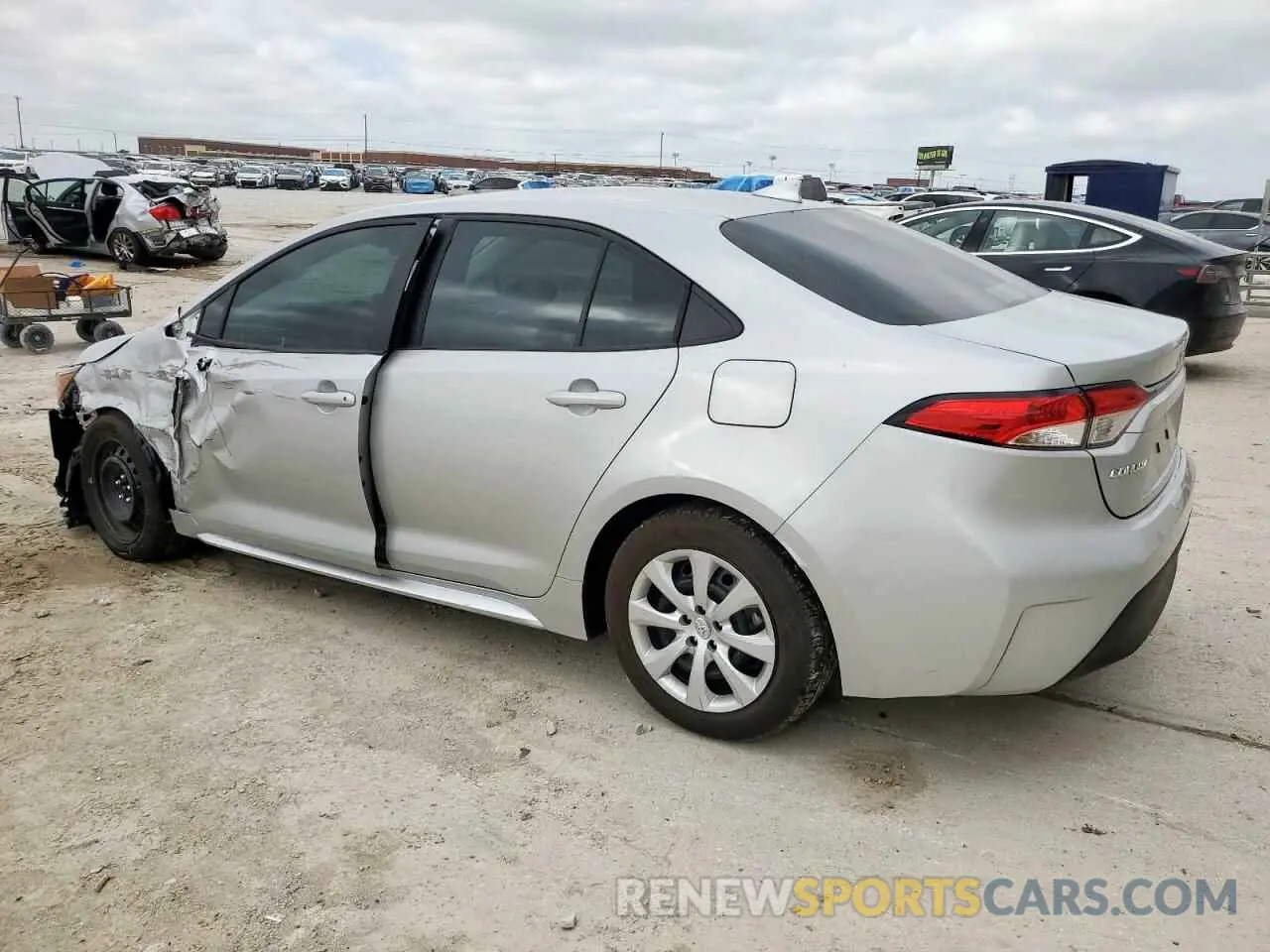 2 Photograph of a damaged car 5YFB4MDE8RP200735 TOYOTA COROLLA 2024