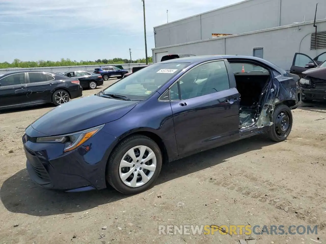 1 Photograph of a damaged car 5YFB4MDE8RP202131 TOYOTA COROLLA 2024
