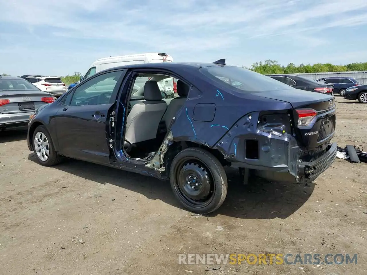 2 Photograph of a damaged car 5YFB4MDE8RP202131 TOYOTA COROLLA 2024