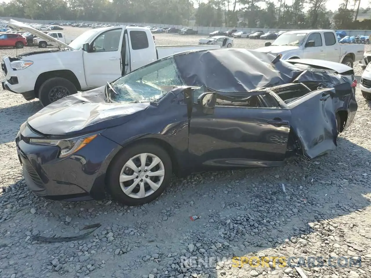 1 Photograph of a damaged car 5YFB4MDE8RP206857 TOYOTA COROLLA 2024