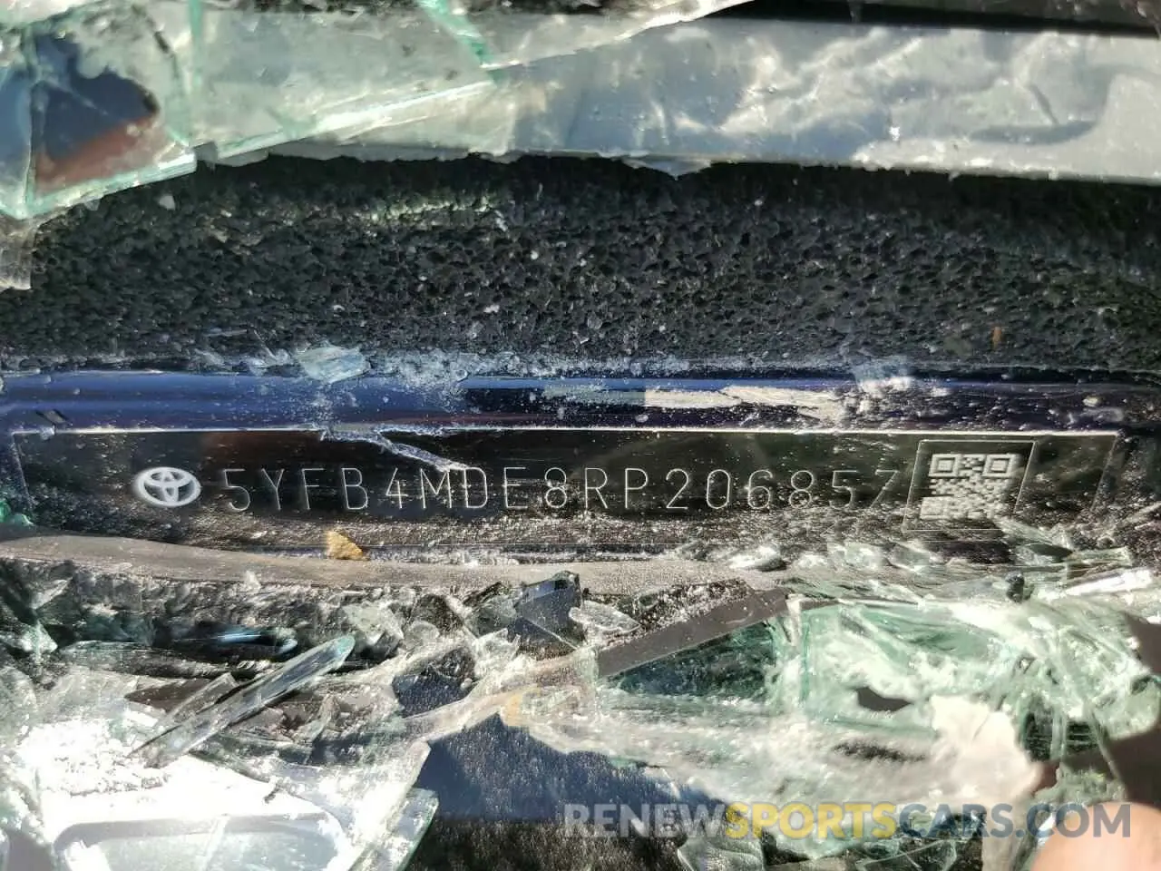 12 Photograph of a damaged car 5YFB4MDE8RP206857 TOYOTA COROLLA 2024