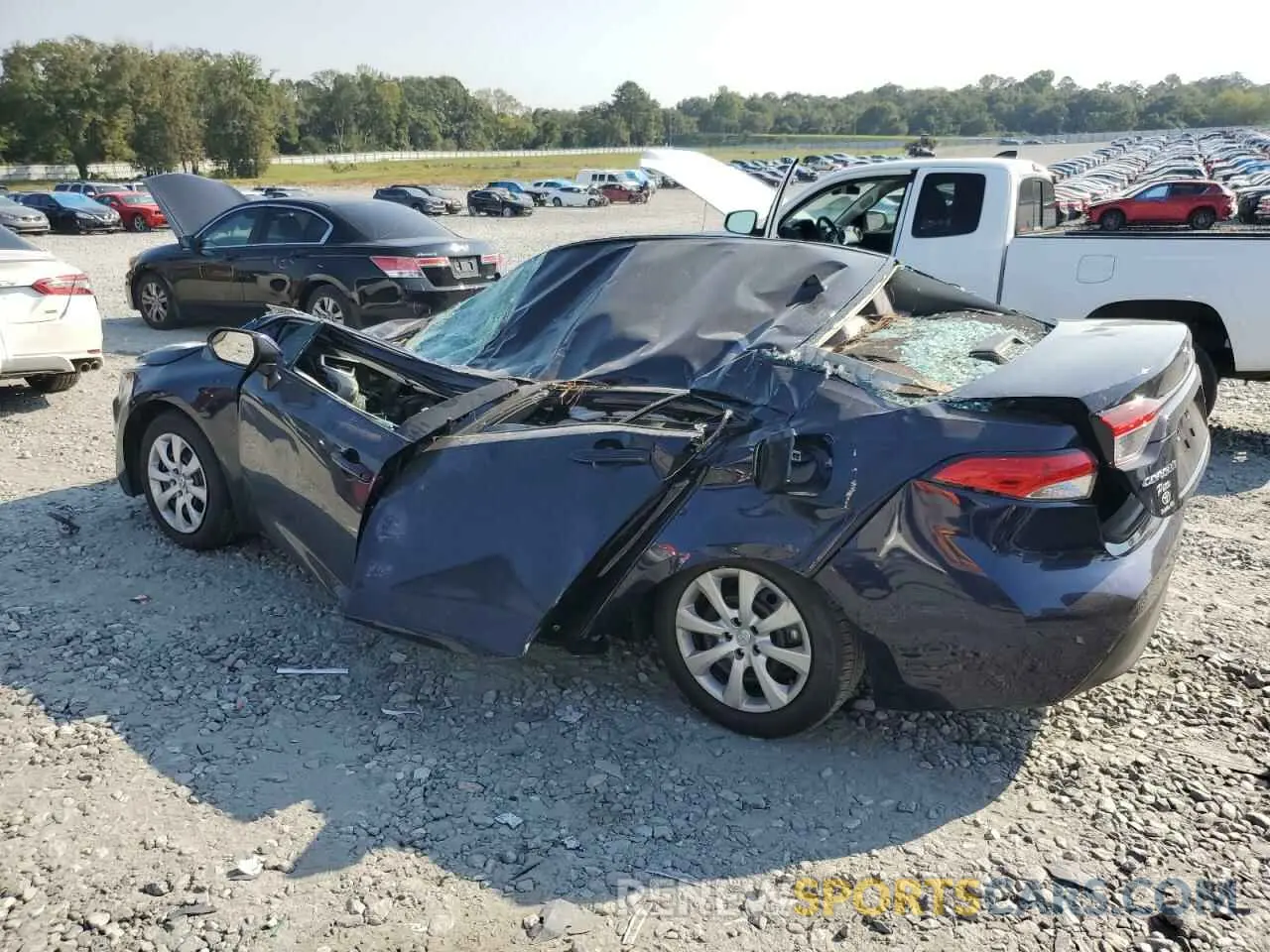 2 Photograph of a damaged car 5YFB4MDE8RP206857 TOYOTA COROLLA 2024