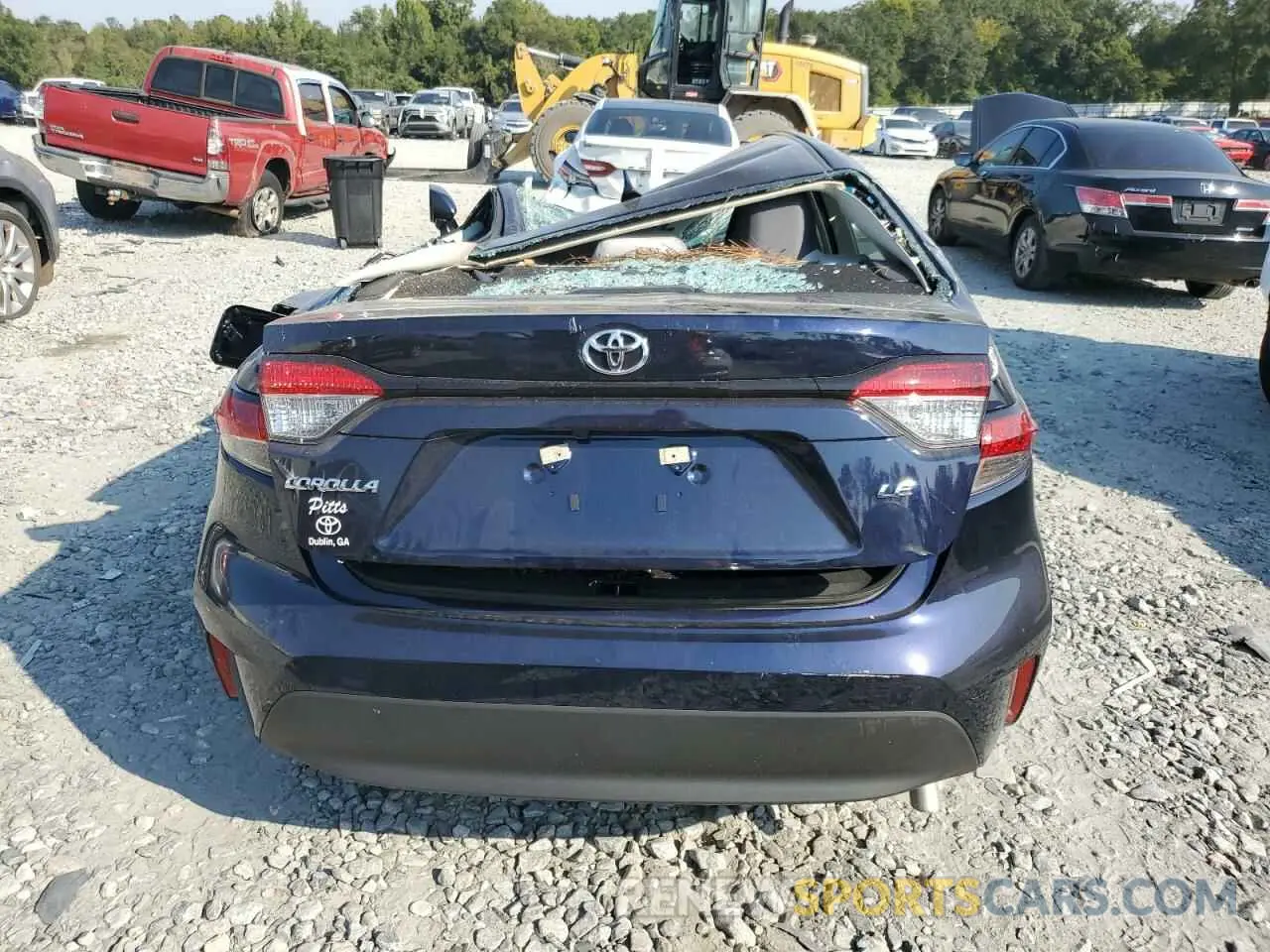6 Photograph of a damaged car 5YFB4MDE8RP206857 TOYOTA COROLLA 2024