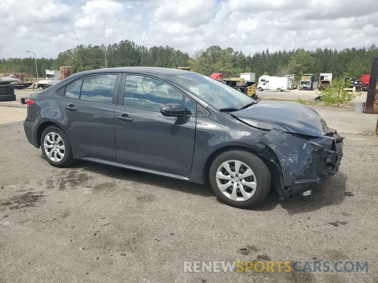 4 Photograph of a damaged car 5YFB4MDE8RP209922 TOYOTA COROLLA 2024
