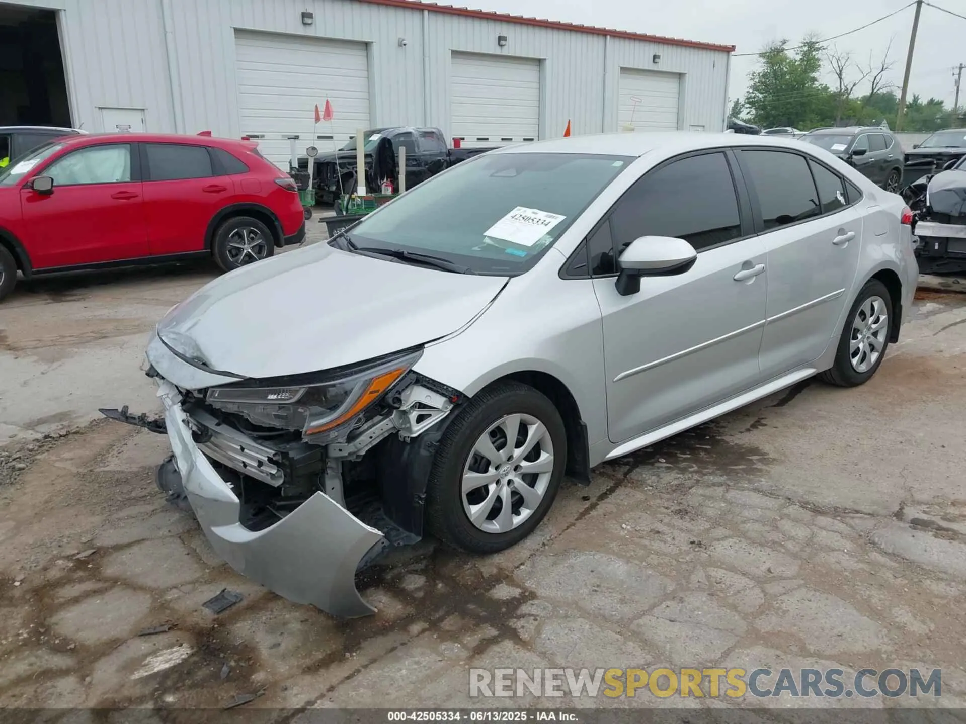 2 Photograph of a damaged car 5YFB4MDE9RP090729 TOYOTA COROLLA 2024