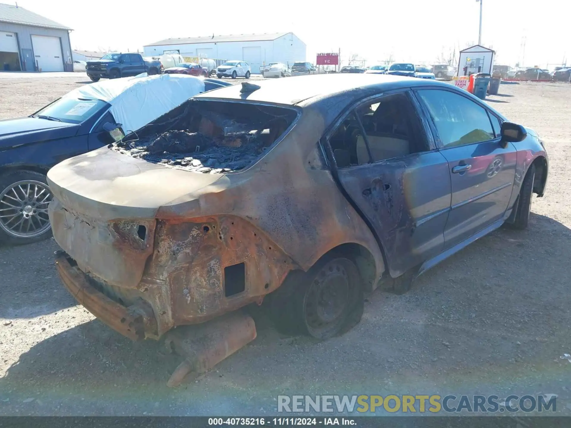 4 Photograph of a damaged car 5YFB4MDE9RP090830 TOYOTA COROLLA 2024