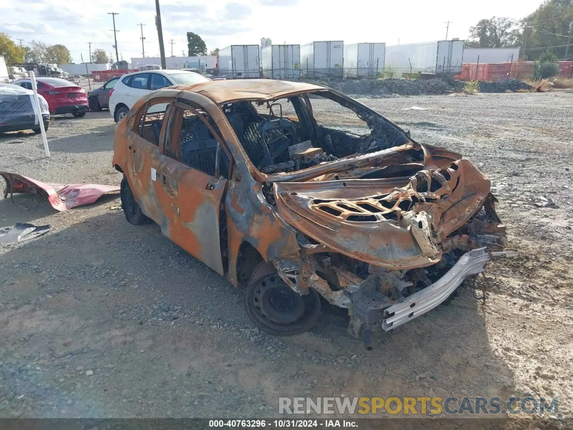 1 Photograph of a damaged car 5YFB4MDE9RP093288 TOYOTA COROLLA 2024