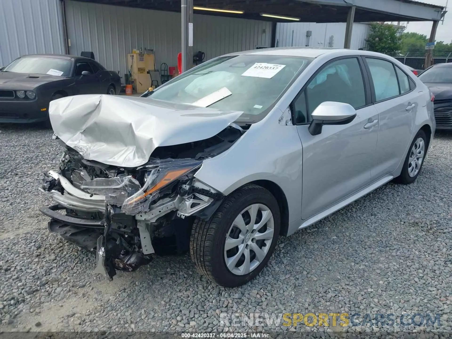 2 Photograph of a damaged car 5YFB4MDE9RP100093 TOYOTA COROLLA 2024