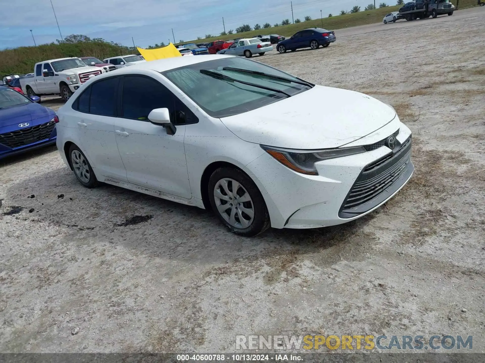 1 Photograph of a damaged car 5YFB4MDE9RP102488 TOYOTA COROLLA 2024