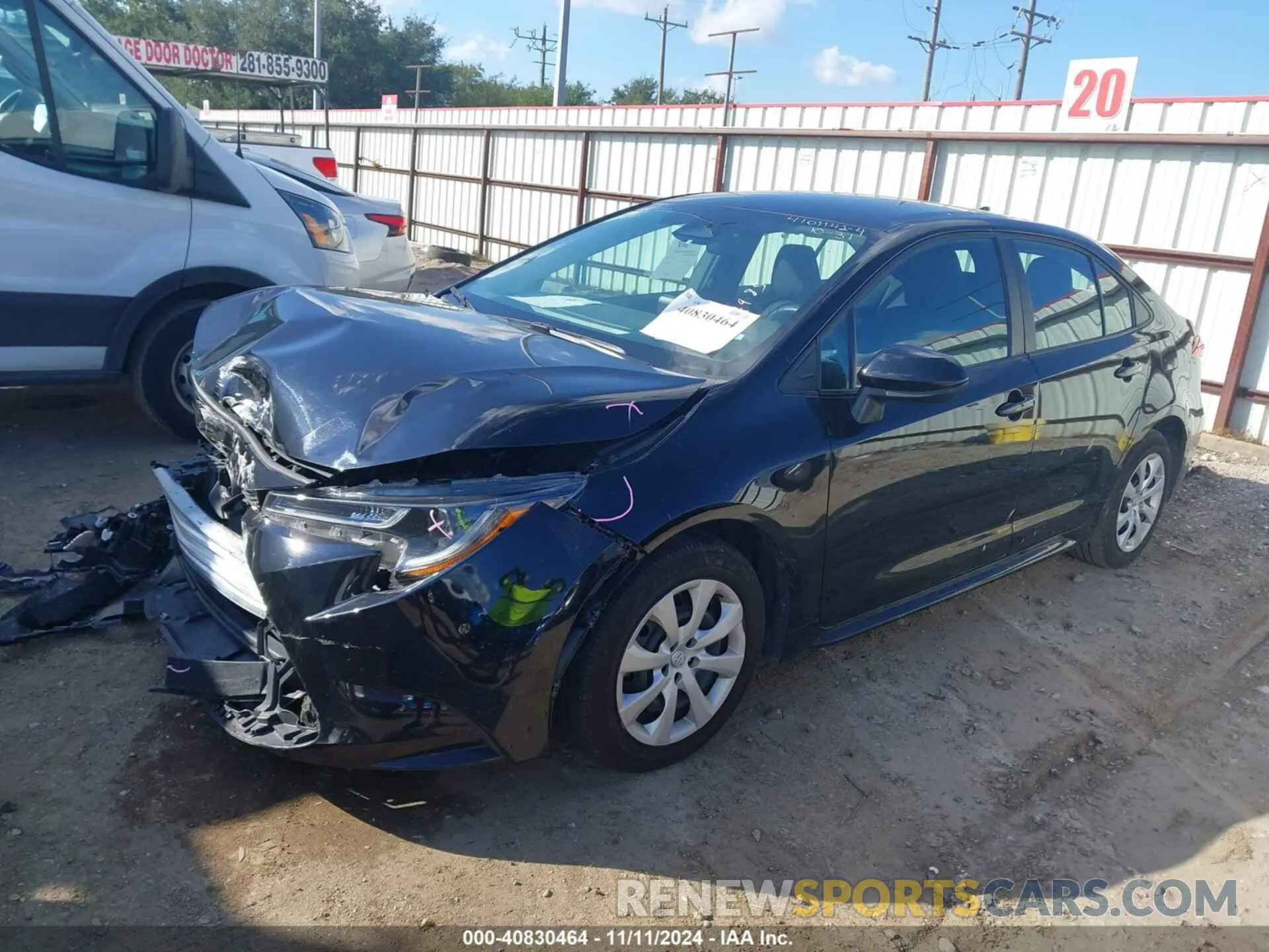 2 Photograph of a damaged car 5YFB4MDE9RP103673 TOYOTA COROLLA 2024
