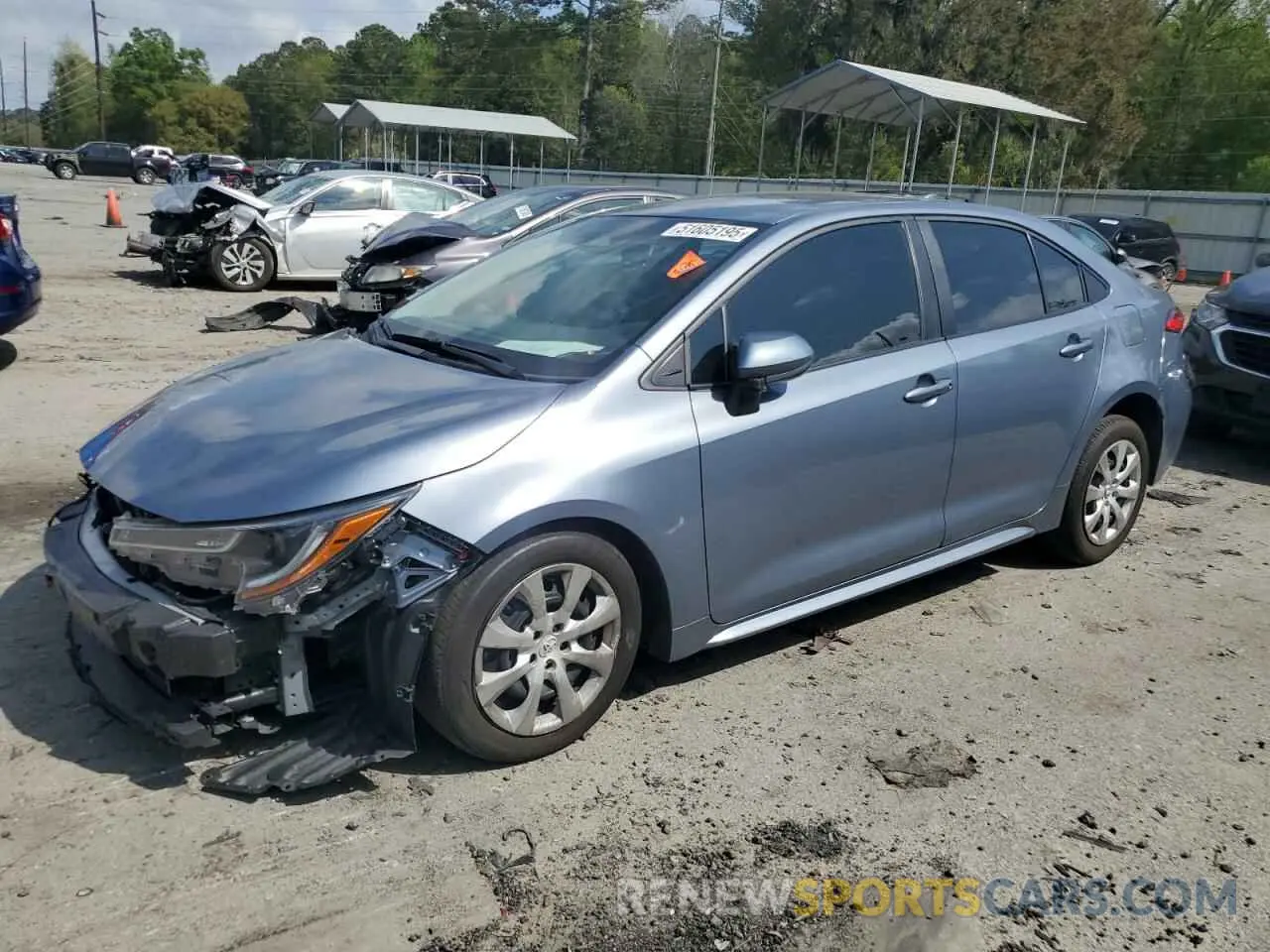 1 Photograph of a damaged car 5YFB4MDE9RP104399 TOYOTA COROLLA 2024