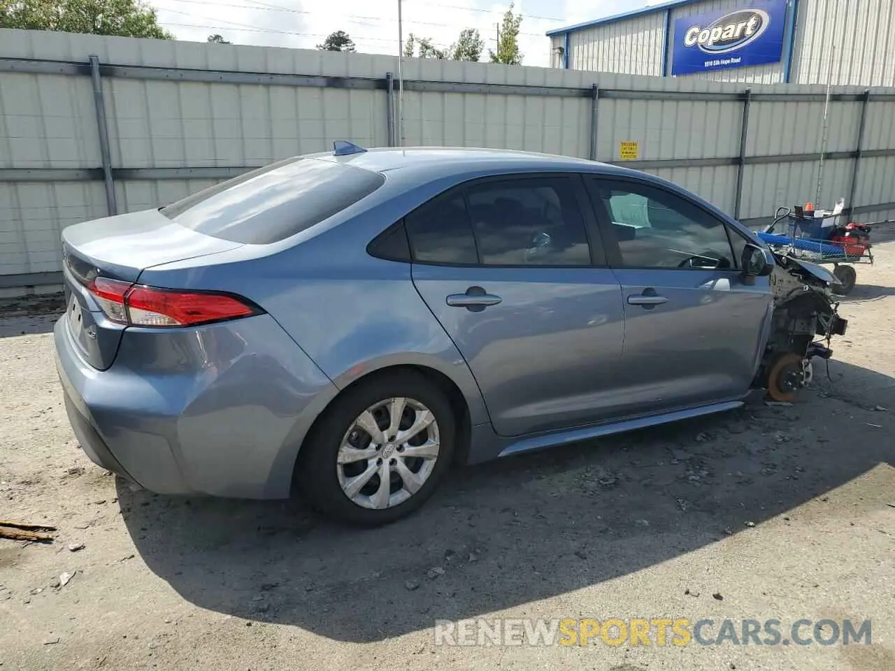 3 Photograph of a damaged car 5YFB4MDE9RP104399 TOYOTA COROLLA 2024