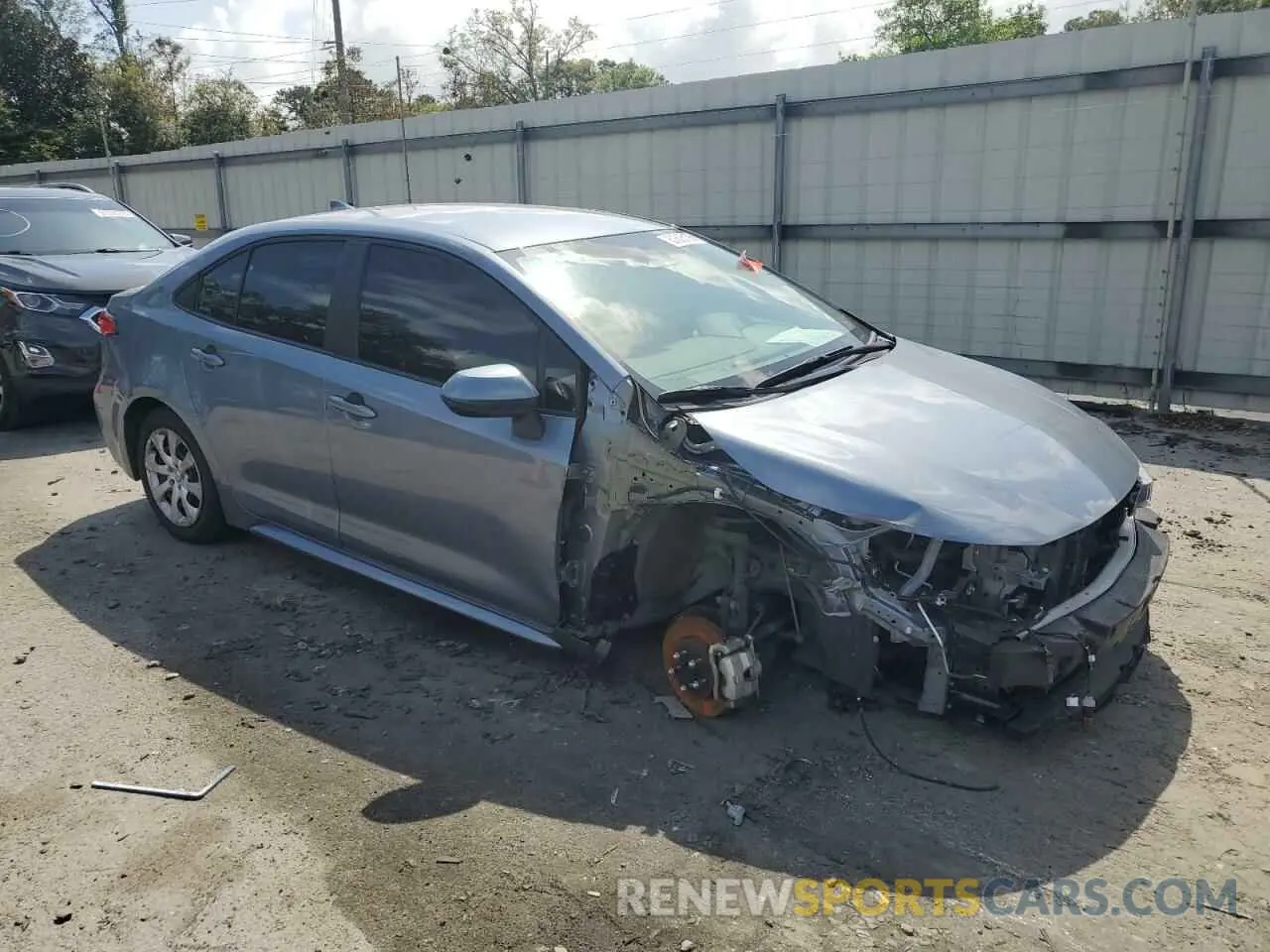 4 Photograph of a damaged car 5YFB4MDE9RP104399 TOYOTA COROLLA 2024