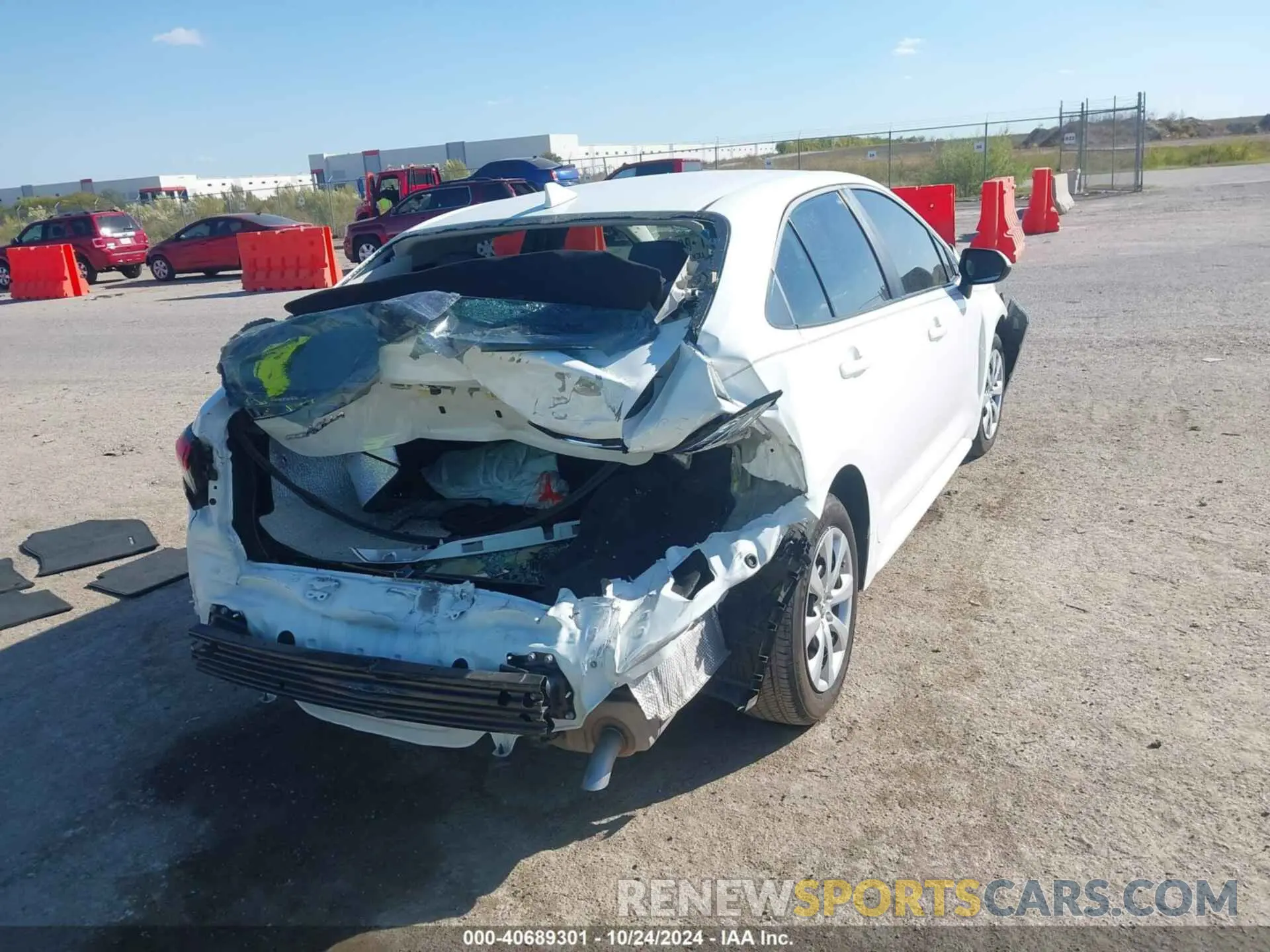 4 Photograph of a damaged car 5YFB4MDE9RP104757 TOYOTA COROLLA 2024