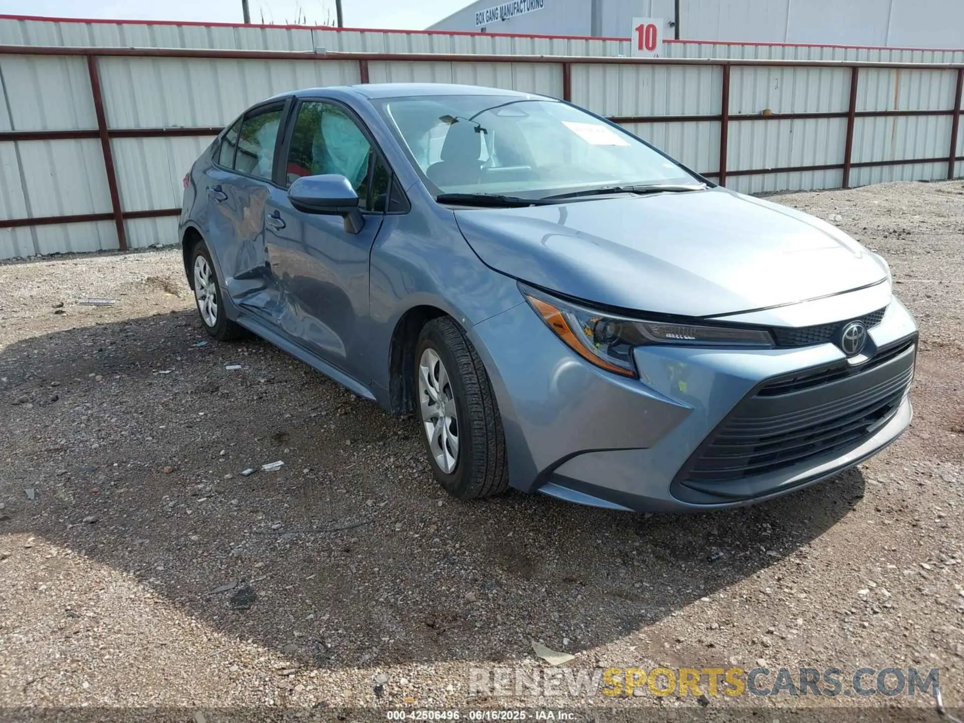 1 Photograph of a damaged car 5YFB4MDE9RP106945 TOYOTA COROLLA 2024