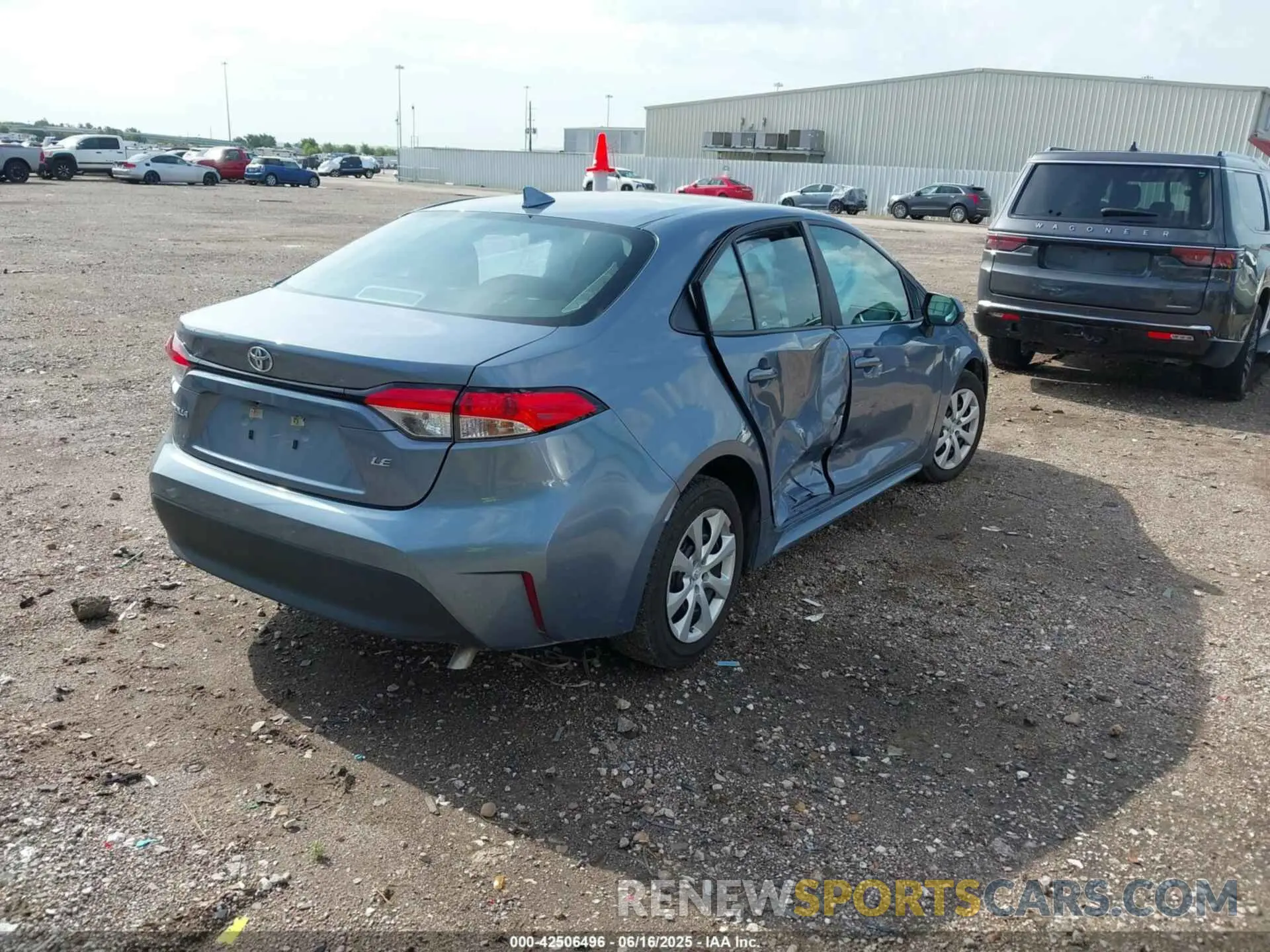 4 Photograph of a damaged car 5YFB4MDE9RP106945 TOYOTA COROLLA 2024