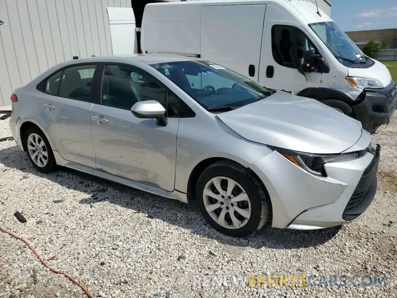 4 Photograph of a damaged car 5YFB4MDE9RP110011 TOYOTA COROLLA 2024