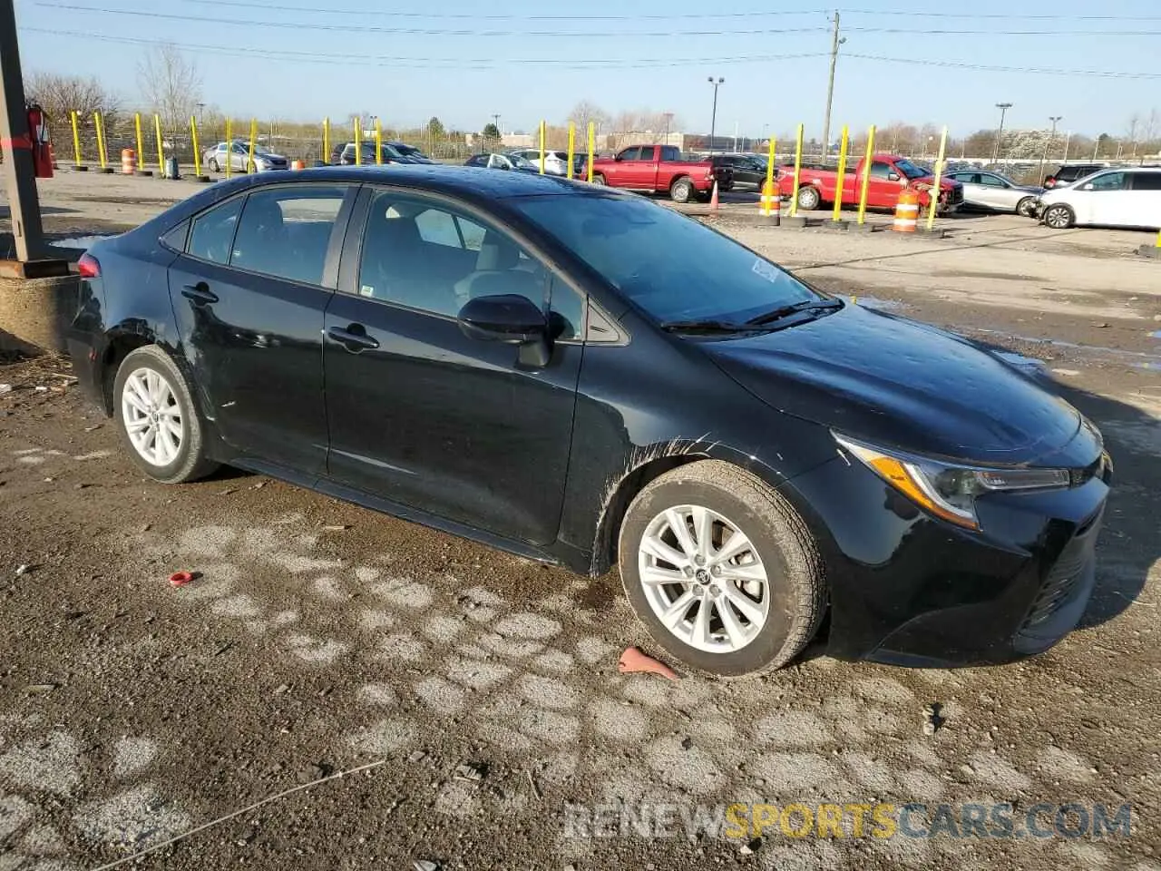 4 Photograph of a damaged car 5YFB4MDE9RP123342 TOYOTA COROLLA 2024