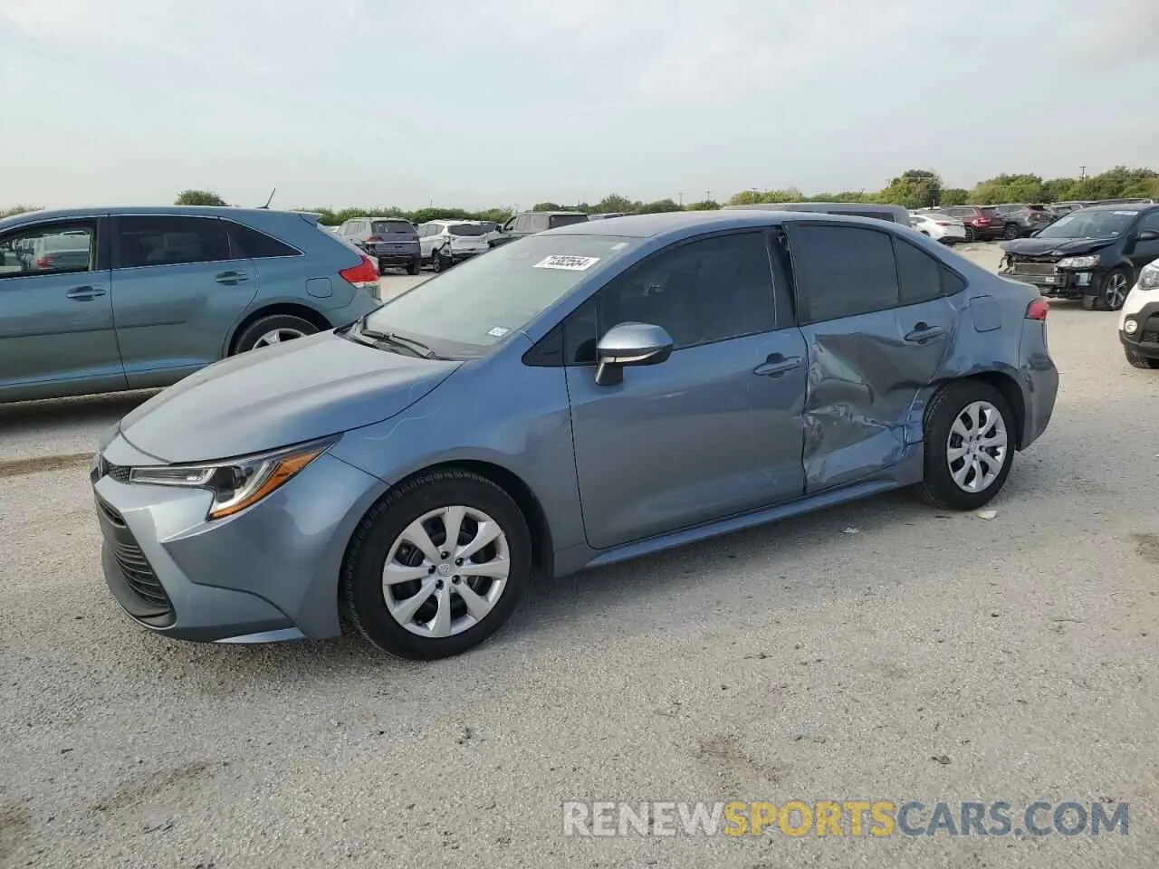 1 Photograph of a damaged car 5YFB4MDE9RP125074 TOYOTA COROLLA 2024
