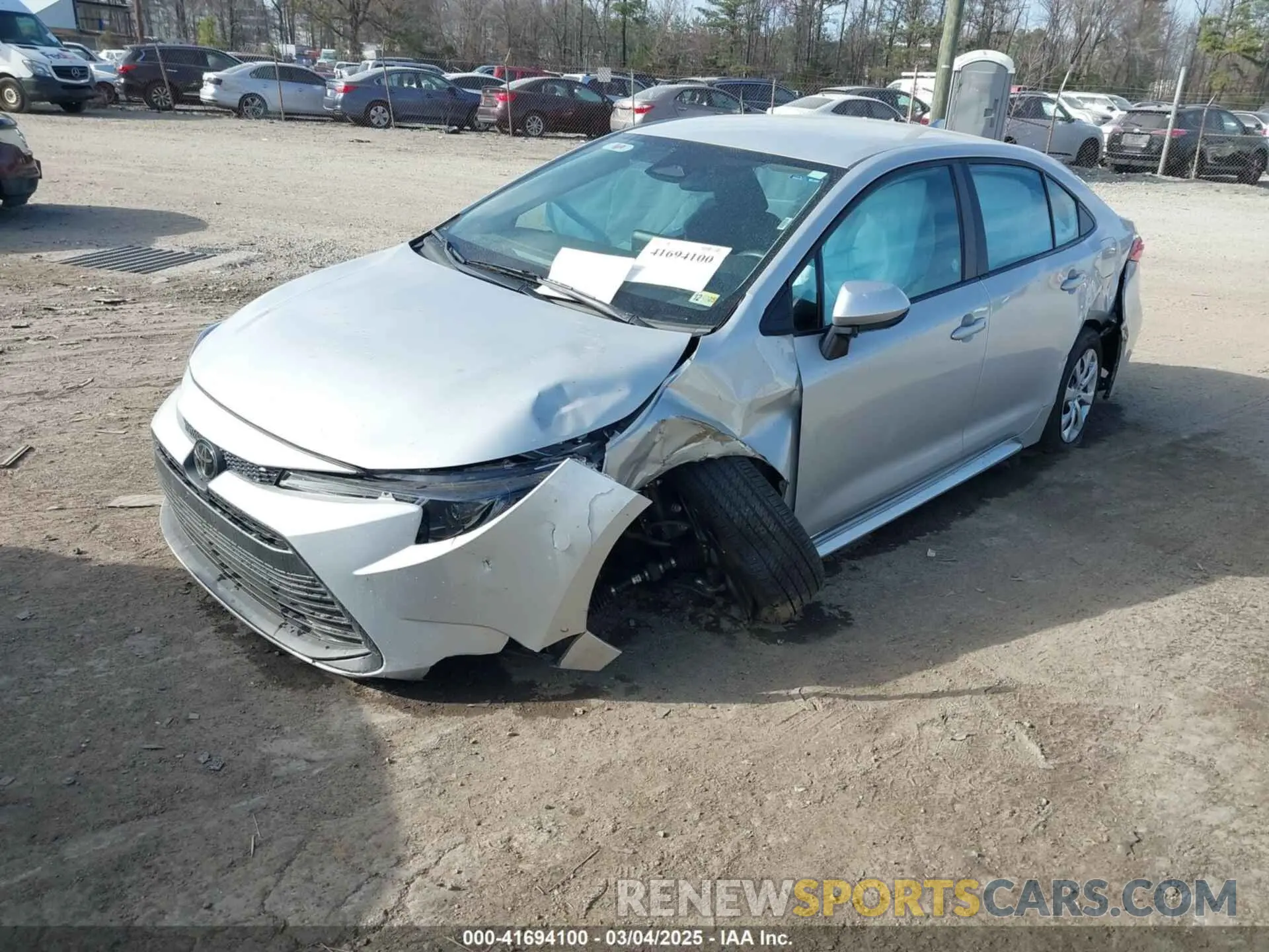 2 Photograph of a damaged car 5YFB4MDE9RP126225 TOYOTA COROLLA 2024