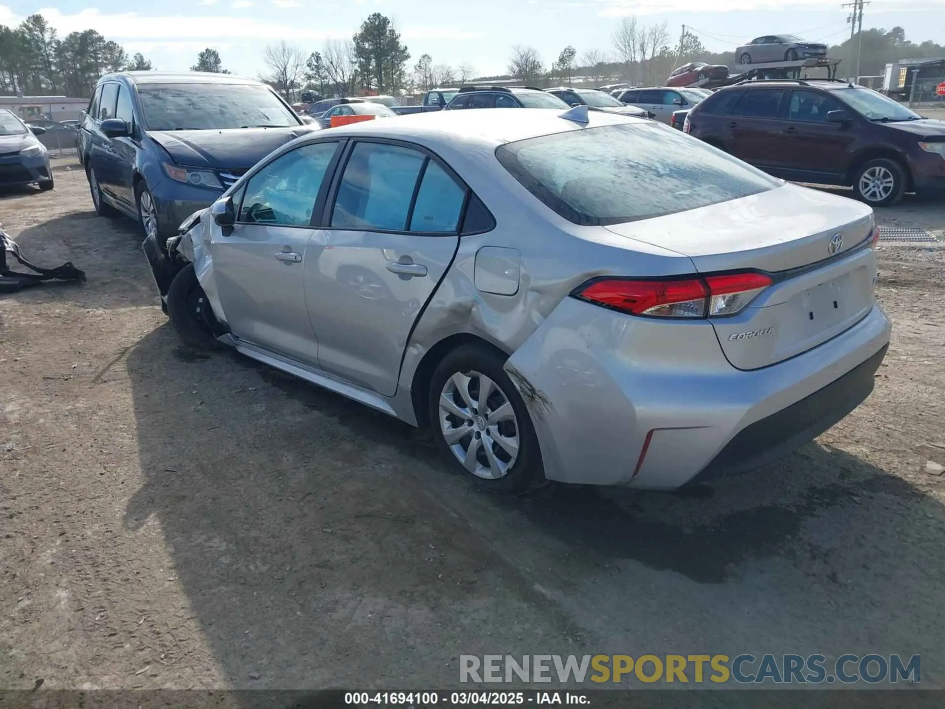 3 Photograph of a damaged car 5YFB4MDE9RP126225 TOYOTA COROLLA 2024