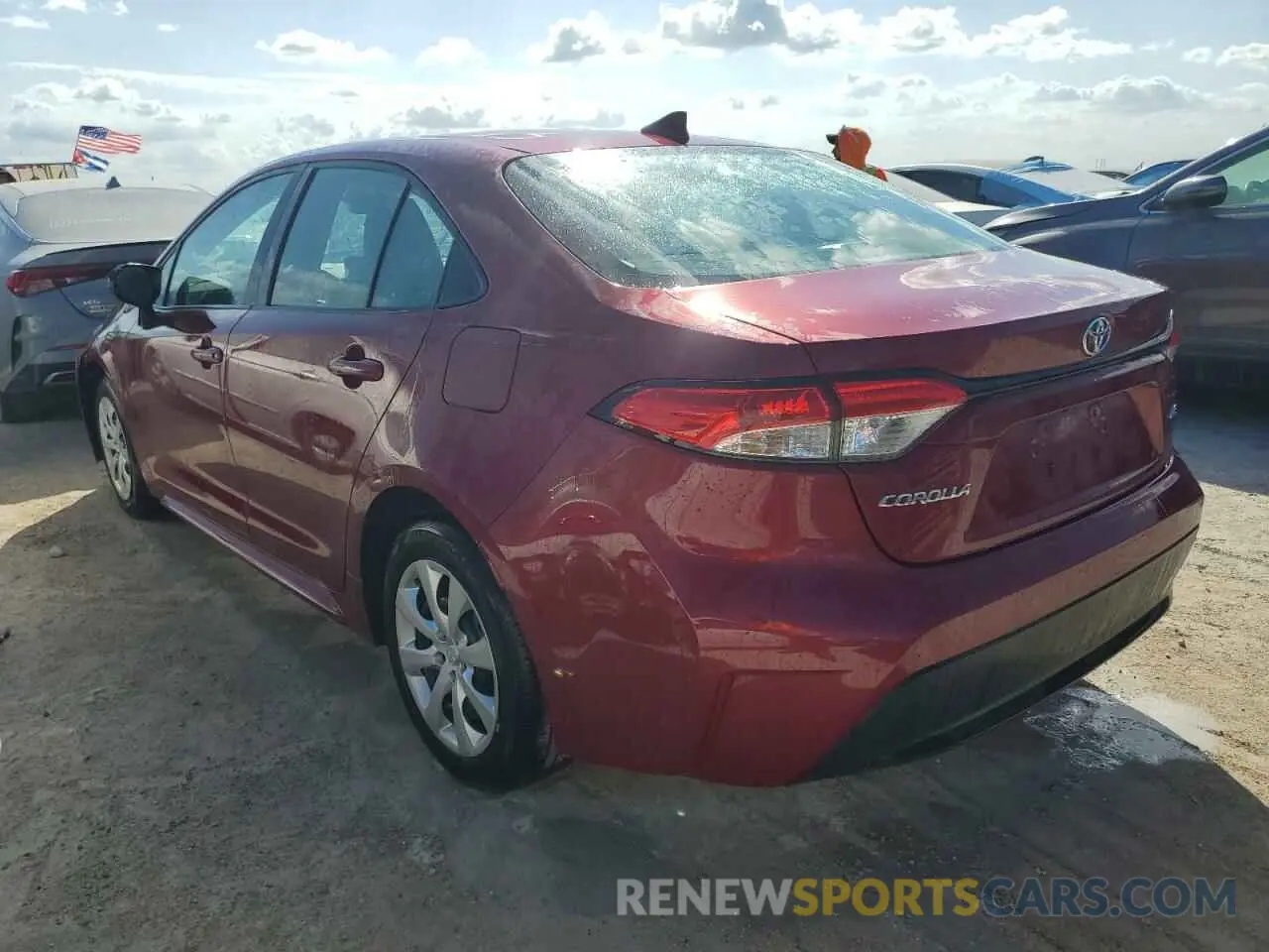 2 Photograph of a damaged car 5YFB4MDE9RP133224 TOYOTA COROLLA 2024