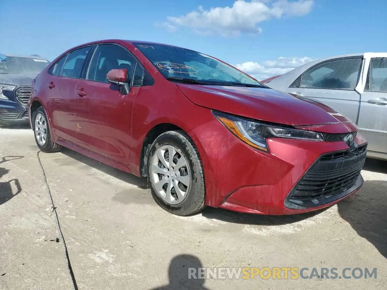 4 Photograph of a damaged car 5YFB4MDE9RP133224 TOYOTA COROLLA 2024