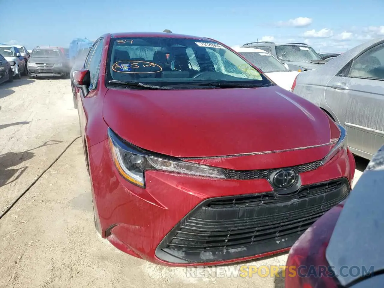 5 Photograph of a damaged car 5YFB4MDE9RP133224 TOYOTA COROLLA 2024