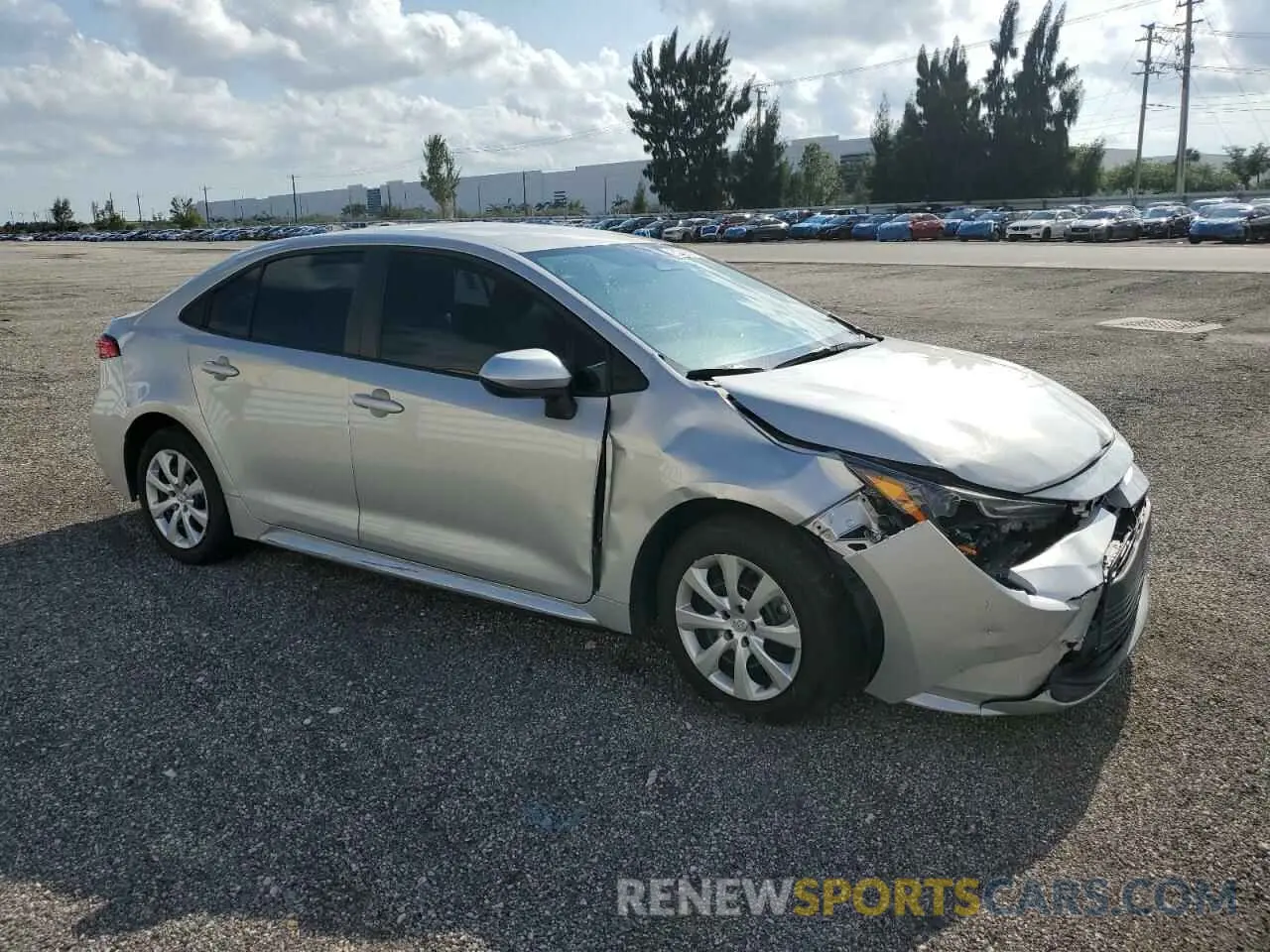 4 Photograph of a damaged car 5YFB4MDE9RP139122 TOYOTA COROLLA 2024