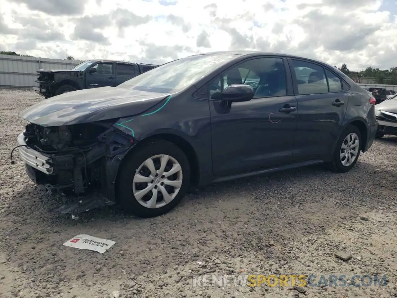1 Photograph of a damaged car 5YFB4MDE9RP142683 TOYOTA COROLLA 2024