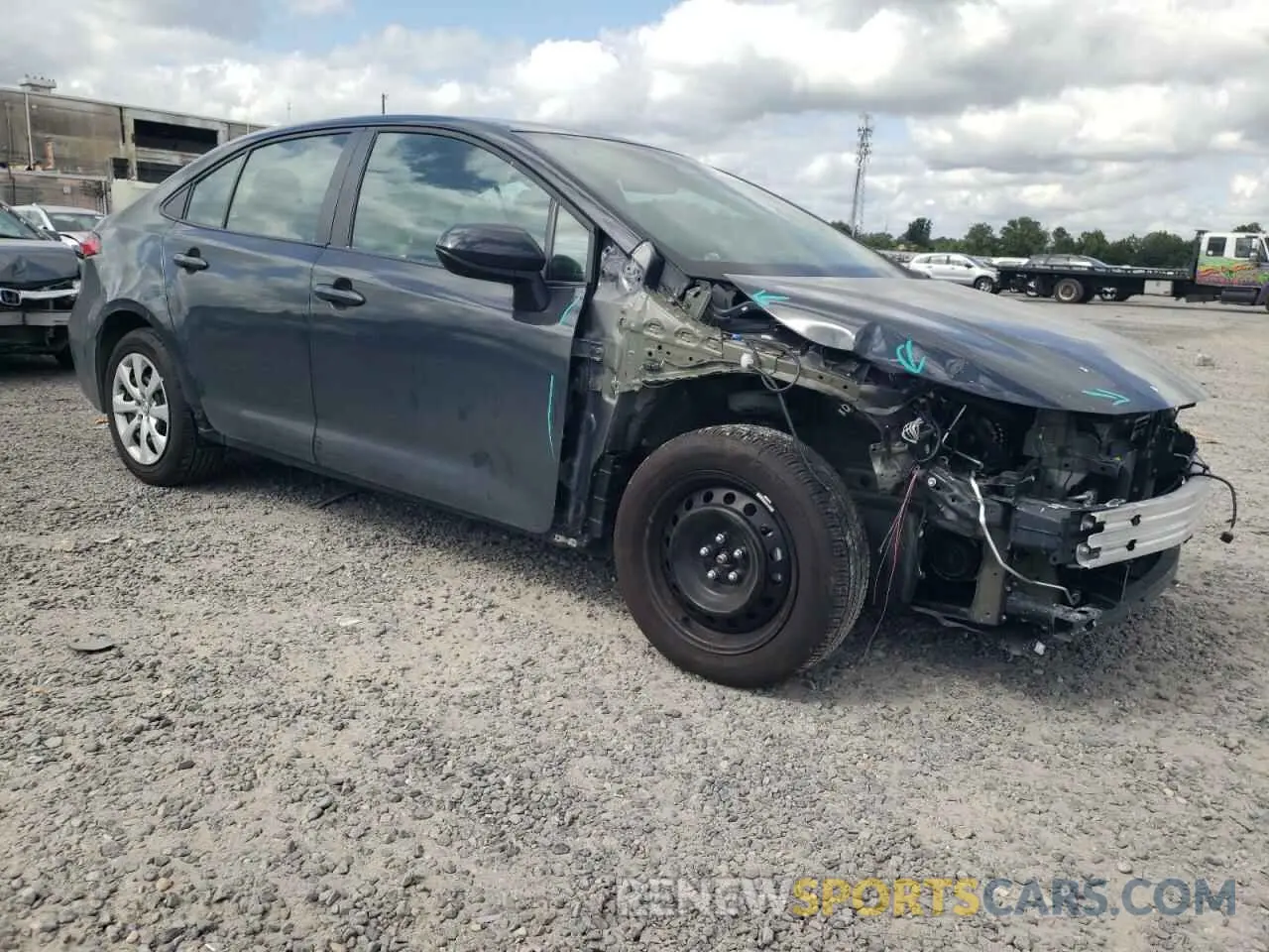 4 Photograph of a damaged car 5YFB4MDE9RP142683 TOYOTA COROLLA 2024