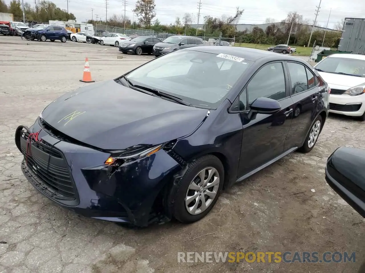 1 Photograph of a damaged car 5YFB4MDE9RP143221 TOYOTA COROLLA 2024