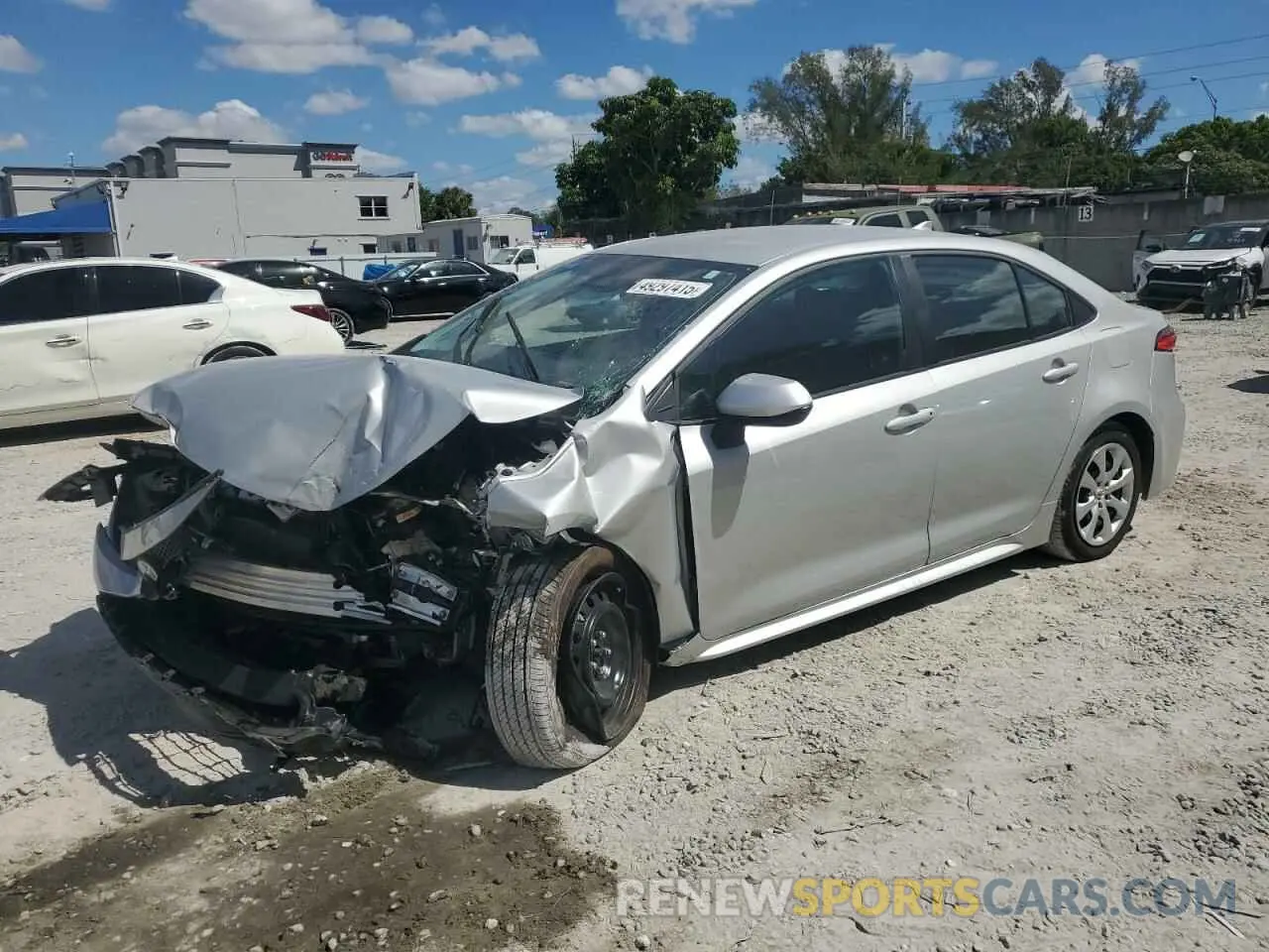 1 Photograph of a damaged car 5YFB4MDE9RP154980 TOYOTA COROLLA 2024