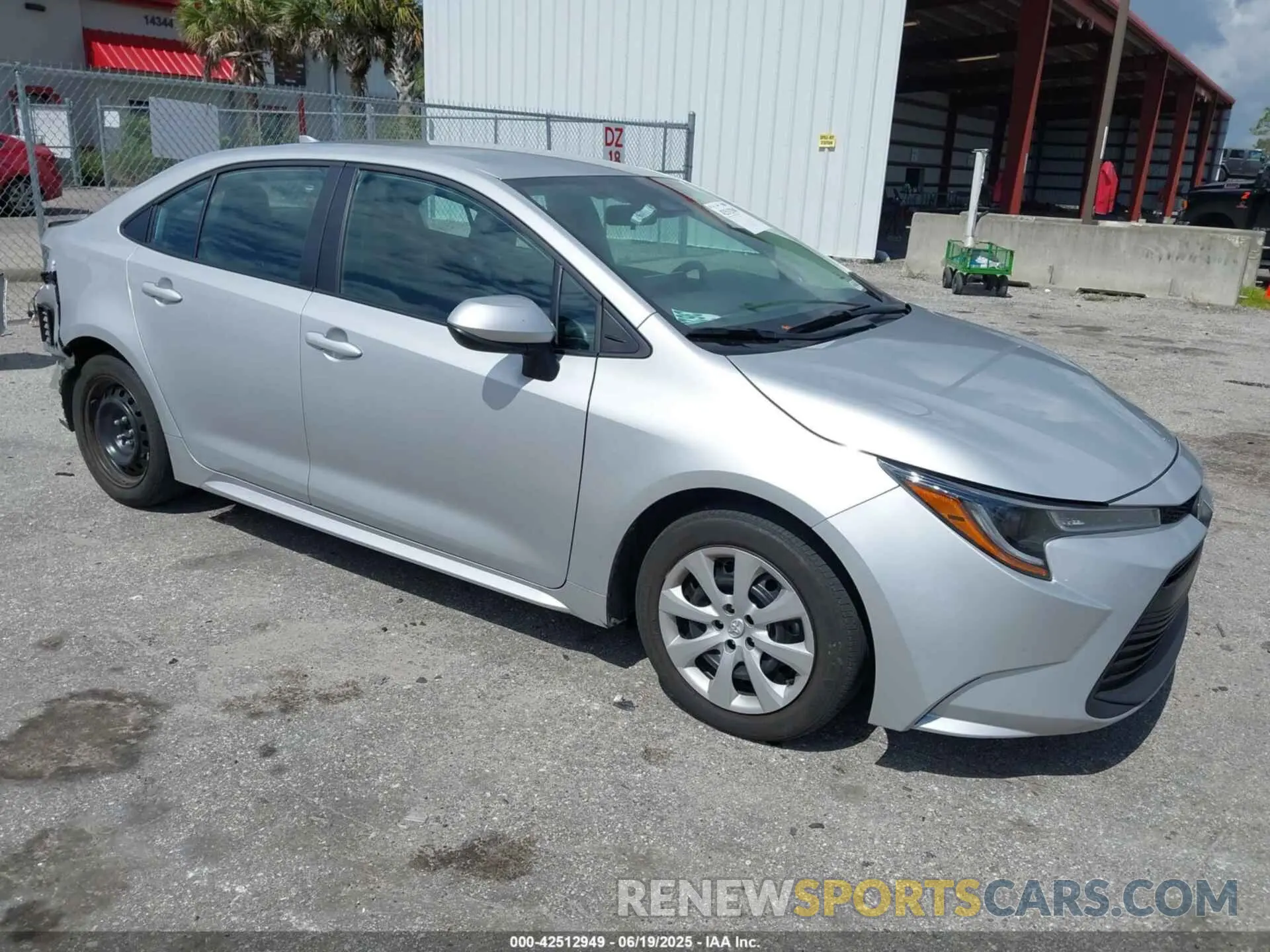 1 Photograph of a damaged car 5YFB4MDE9RP156180 TOYOTA COROLLA 2024