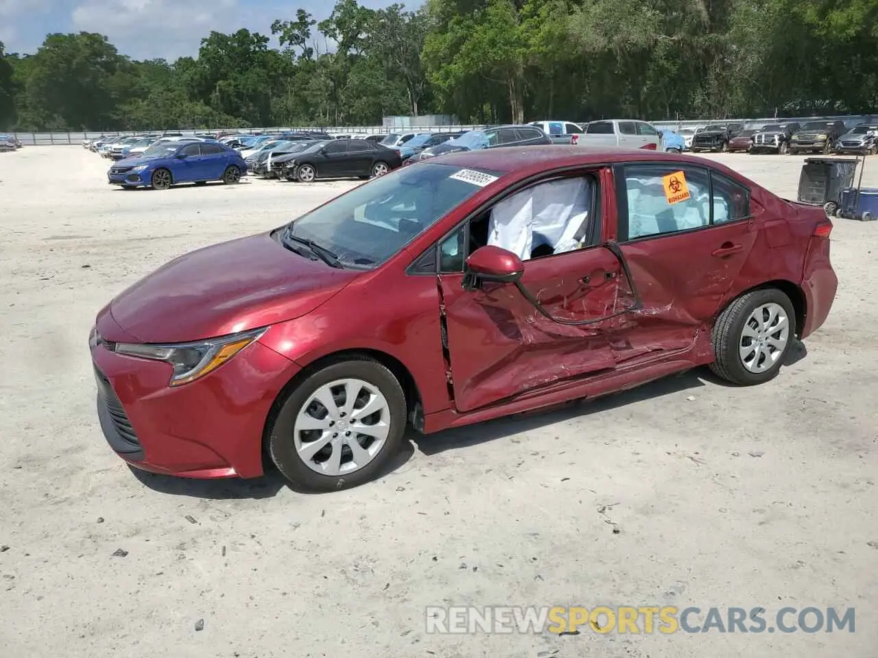1 Photograph of a damaged car 5YFB4MDE9RP169754 TOYOTA COROLLA 2024