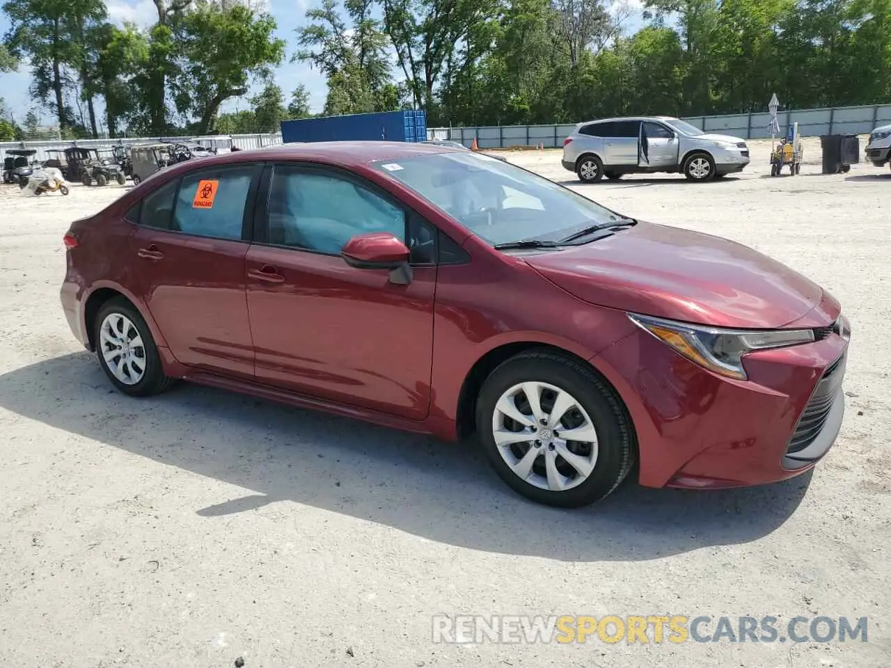 4 Photograph of a damaged car 5YFB4MDE9RP169754 TOYOTA COROLLA 2024