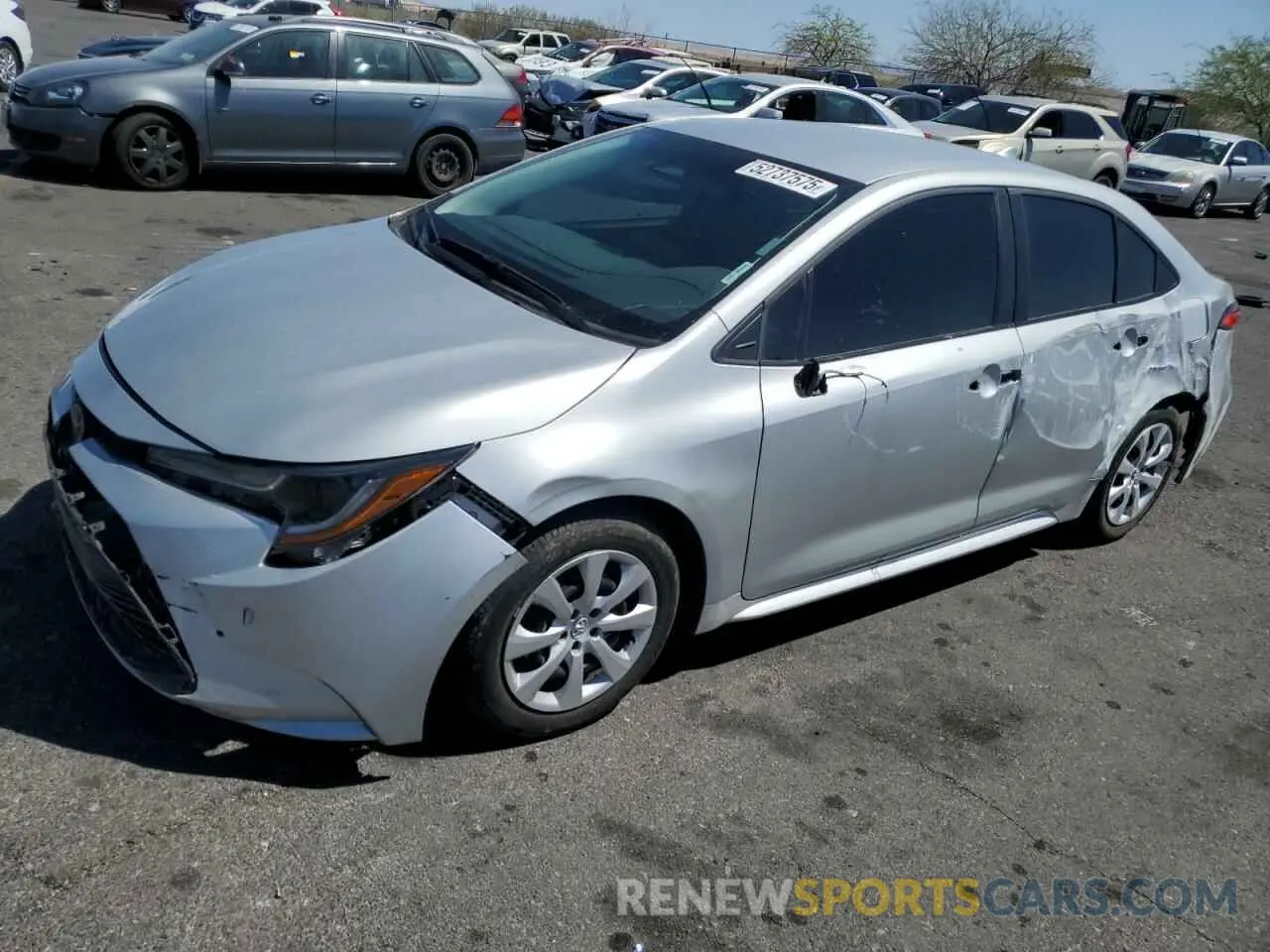 1 Photograph of a damaged car 5YFB4MDE9RP173352 TOYOTA COROLLA 2024