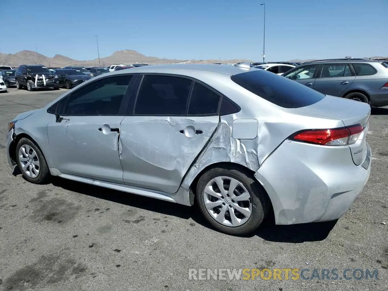 2 Photograph of a damaged car 5YFB4MDE9RP173352 TOYOTA COROLLA 2024