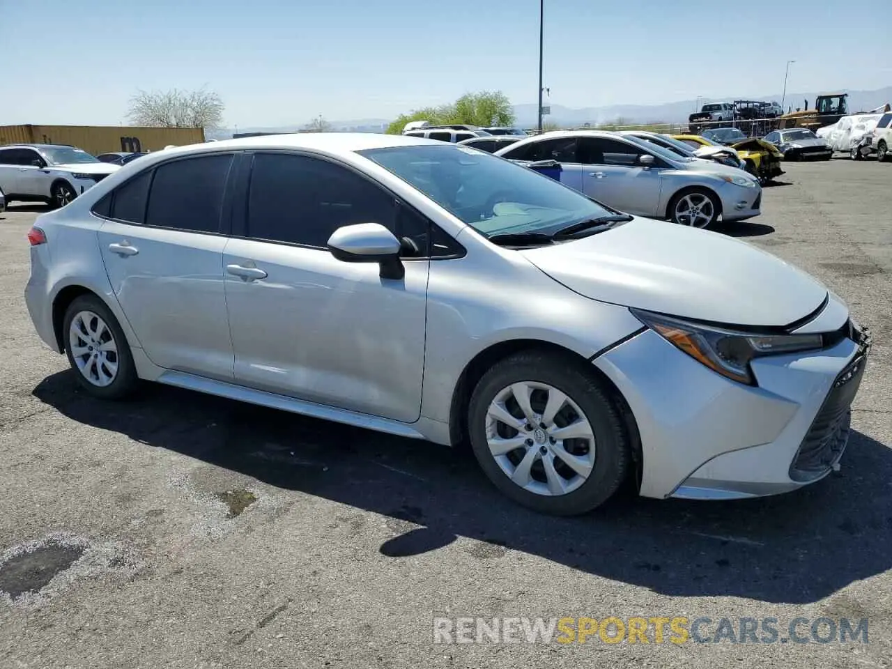 4 Photograph of a damaged car 5YFB4MDE9RP173352 TOYOTA COROLLA 2024
