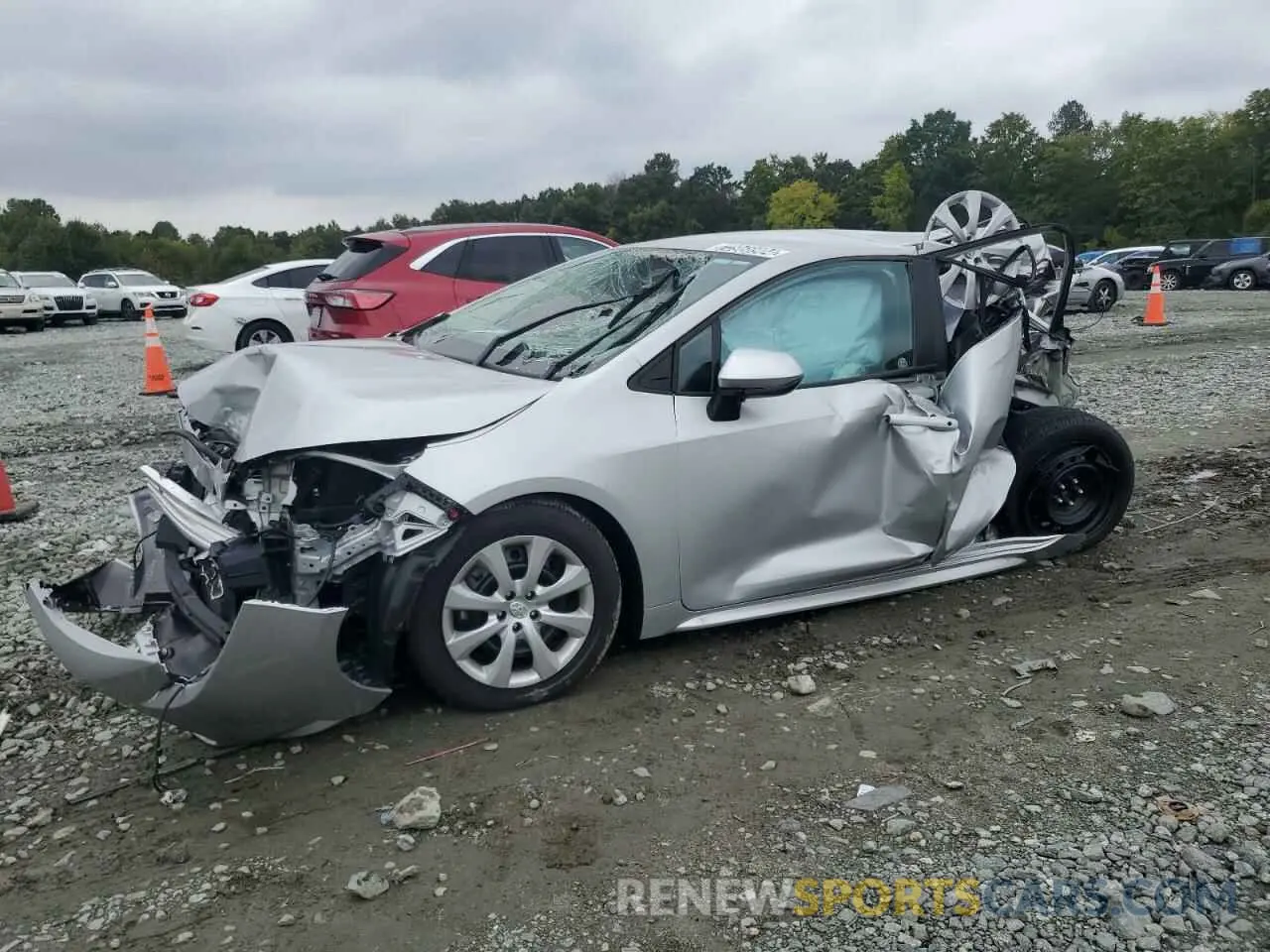1 Photograph of a damaged car 5YFB4MDE9RP177207 TOYOTA COROLLA 2024