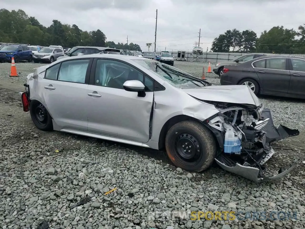 4 Photograph of a damaged car 5YFB4MDE9RP177207 TOYOTA COROLLA 2024